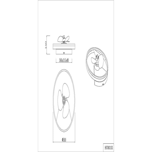 schaltbar XXL mit TRIO | LED Fernbedienung »Borgholm«, und Ventilator, kaufen 3 mit getrennt Garantie Leuchten Lichtfarbe Jahren Leuchte und Ventilator online einstellbar, Timerfunktion. Deckenleuchte Nachtlicht.