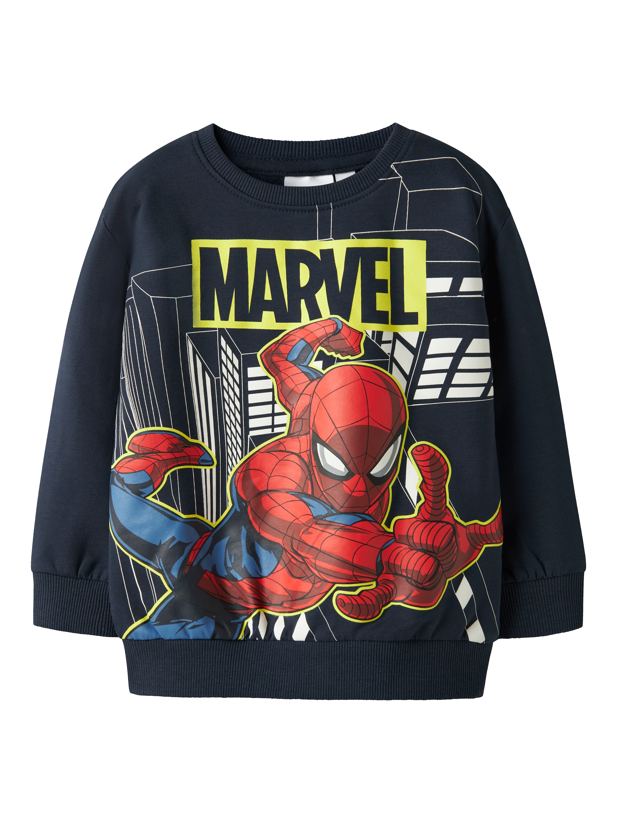 Name It Sweatshirt »NMMDION SPIDER NREG SWEAT UNB NOOS MAR«

