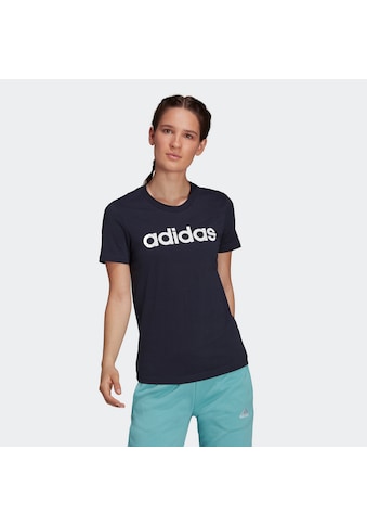 adidas Performance T-Shirt »LOUNGEWEAR ESSENTIALS SLIM LOGO« kaufen