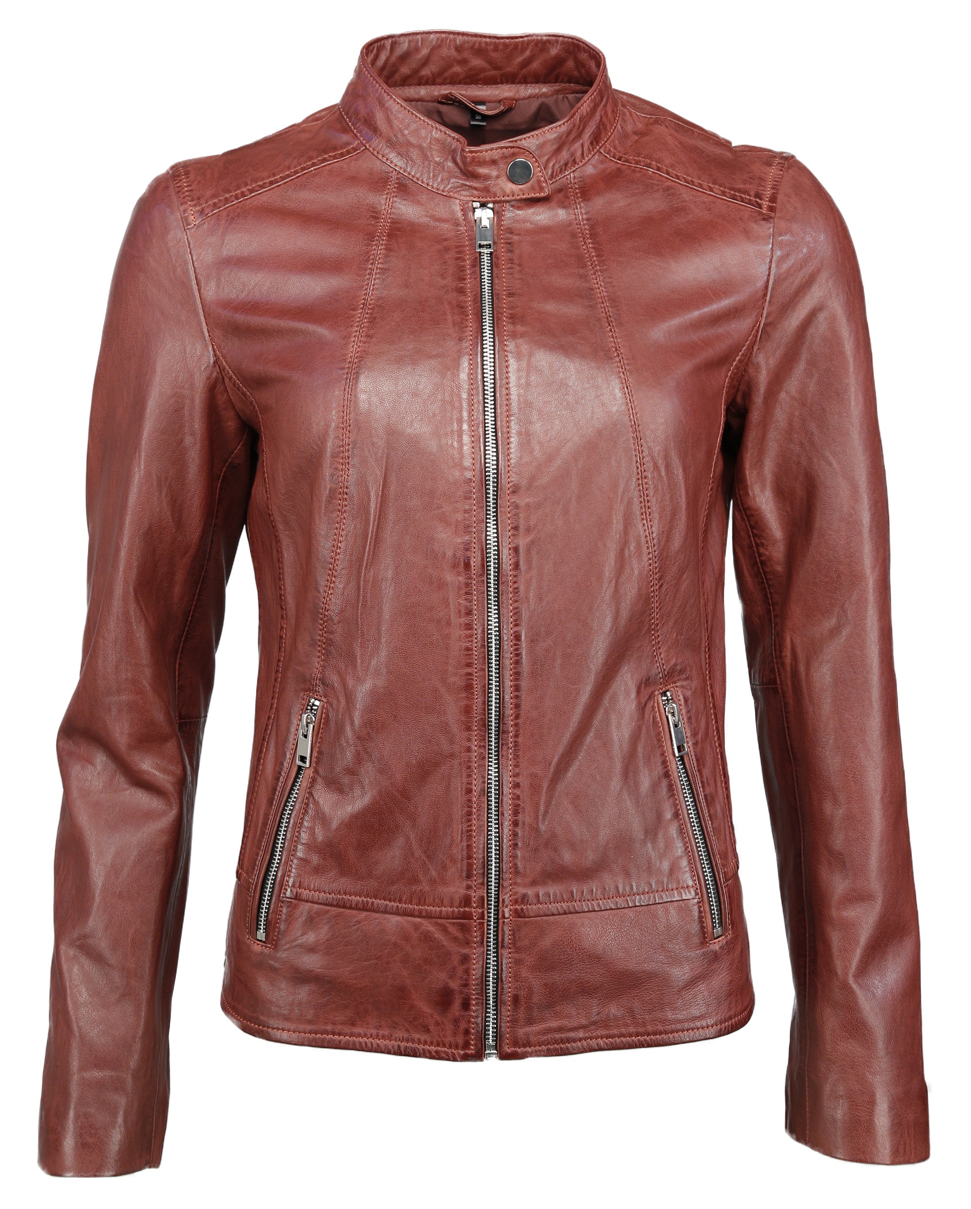 JCC Bikerjacke »Lederjacke Anja«
