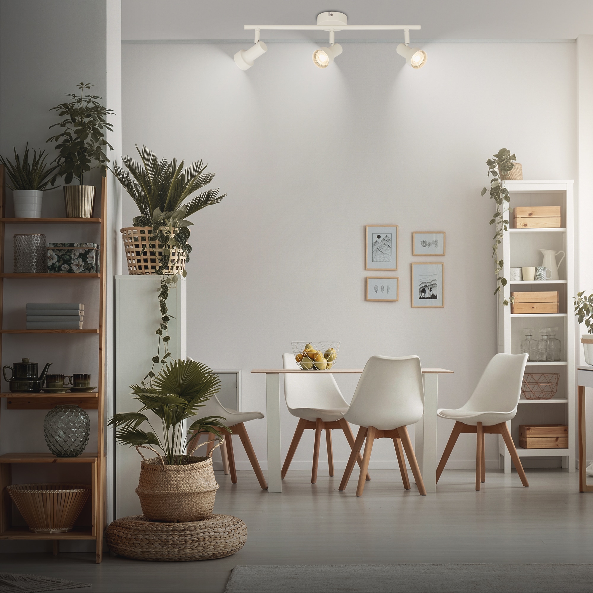 Briloner Leuchten LED Deckenspots »TAPP« GU10 1 Stk. 47,5x12,5 cm, Wohnzimmer, Schlafzimmer, Flur, Büro