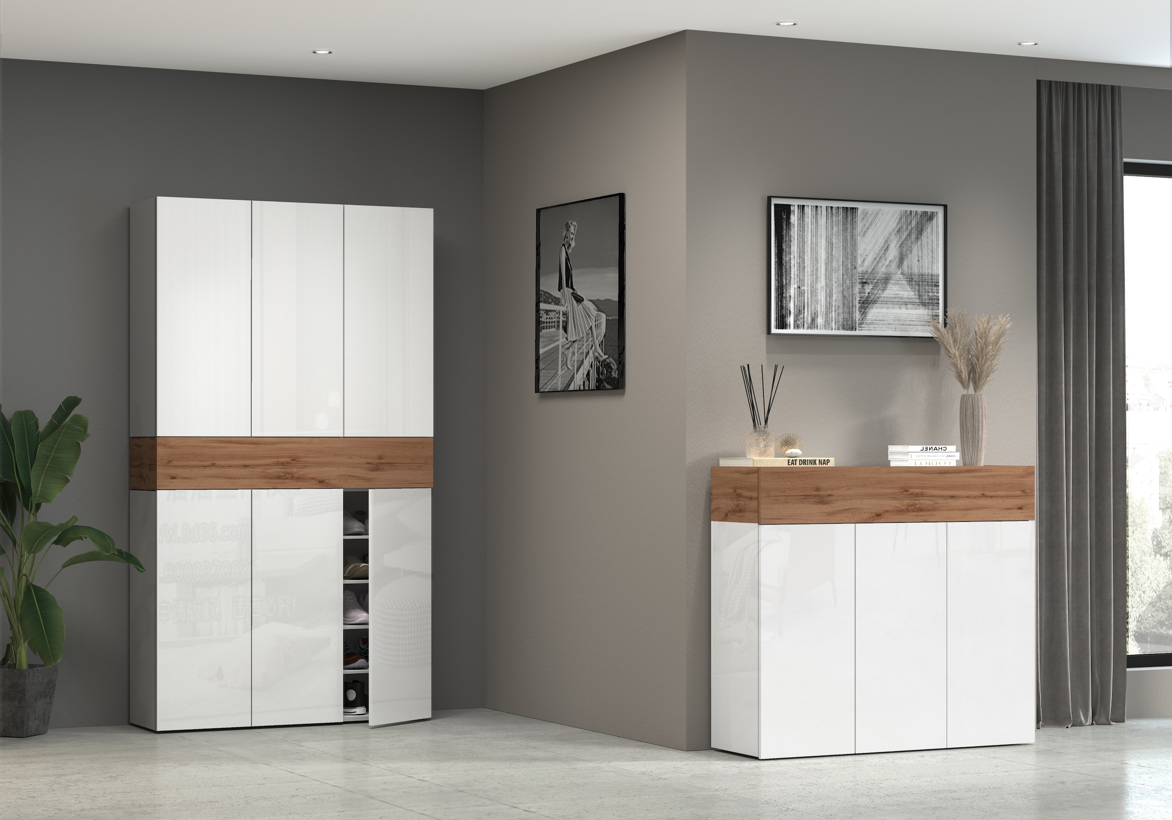 INOSIGN Schuhschrank »Savona«, (1 St.)