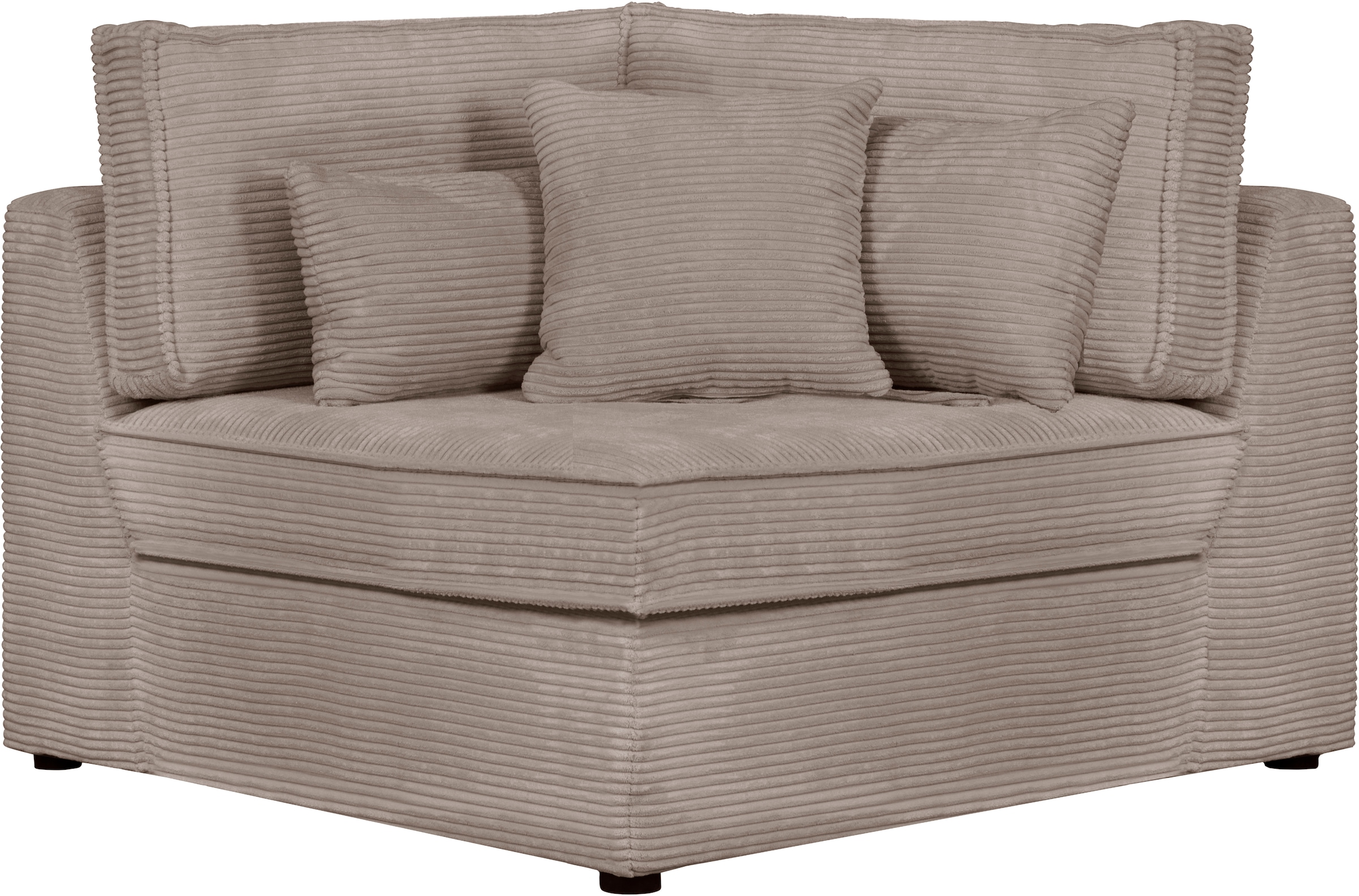 RAUM.ID Sofa-Eckelement »Florid«, Teil eines Modulsofas, fester Sitzkomfort, auch in Cord