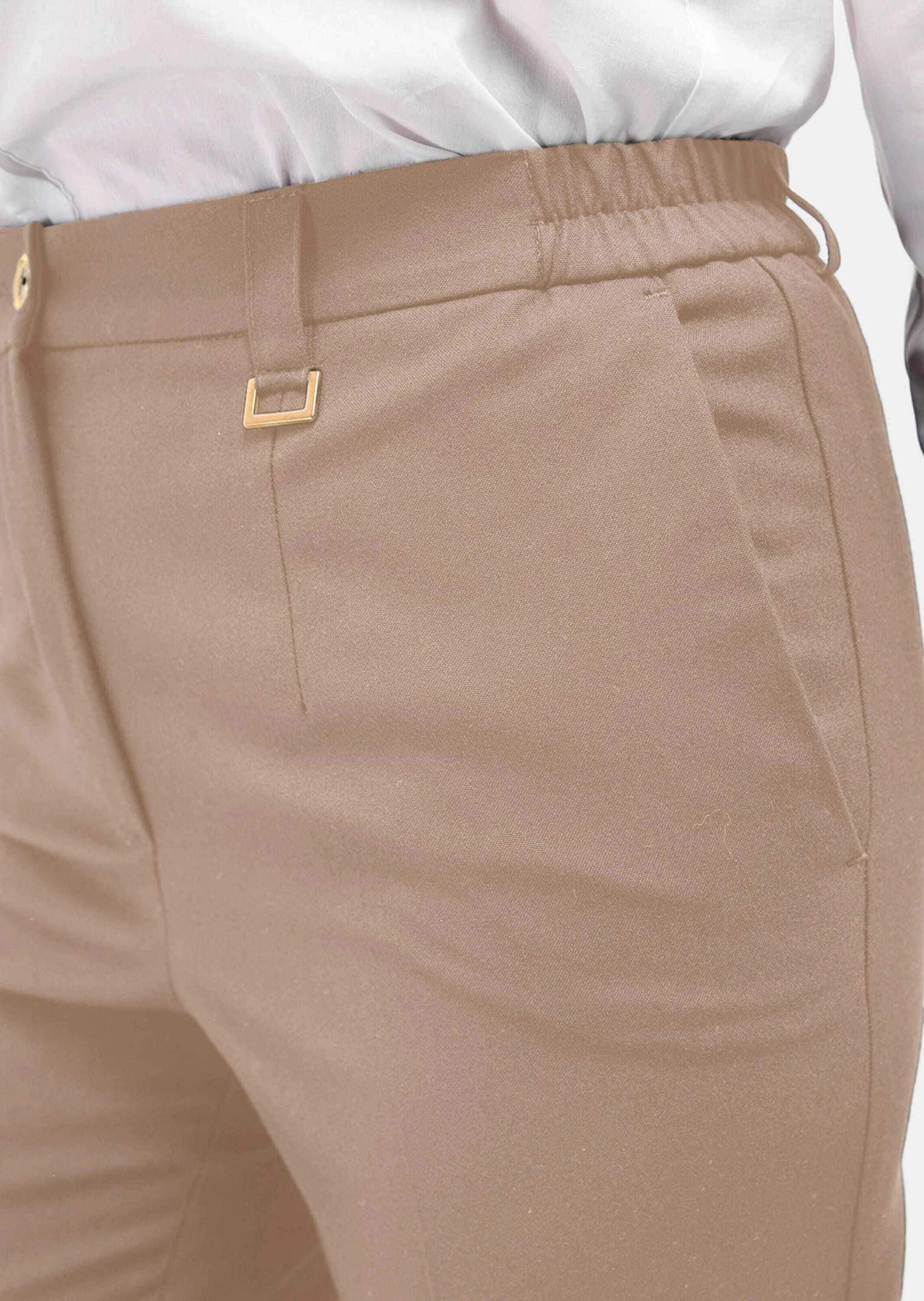 GOLDNER Stoffhose »Hose ANNA Bequeme Hose ANNA mit Bügelfalte«