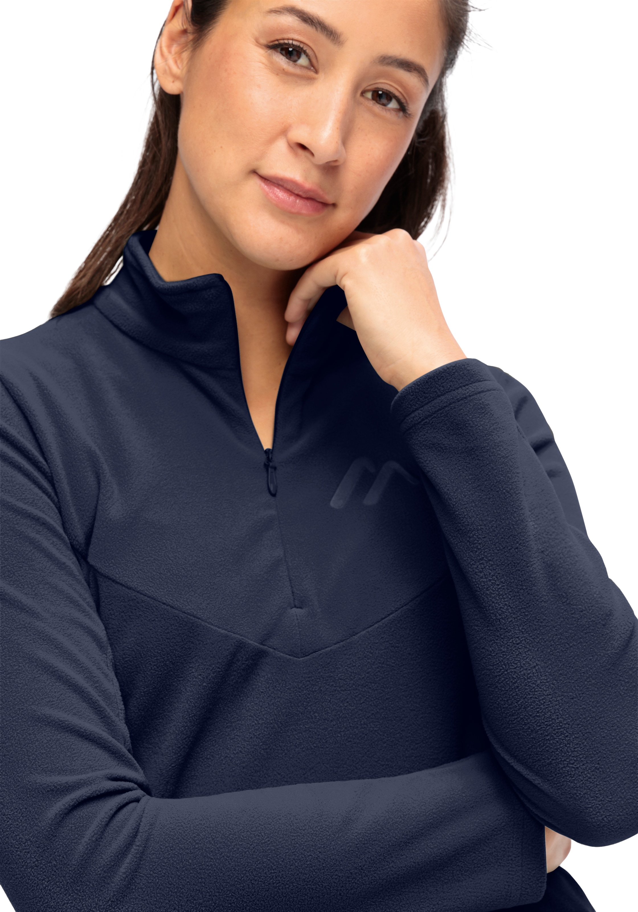 Maier Sports Rollkragenpullover »DA-ROLLI DENISE HZ W« mit schützendem Kragenbereich, aus Polyester