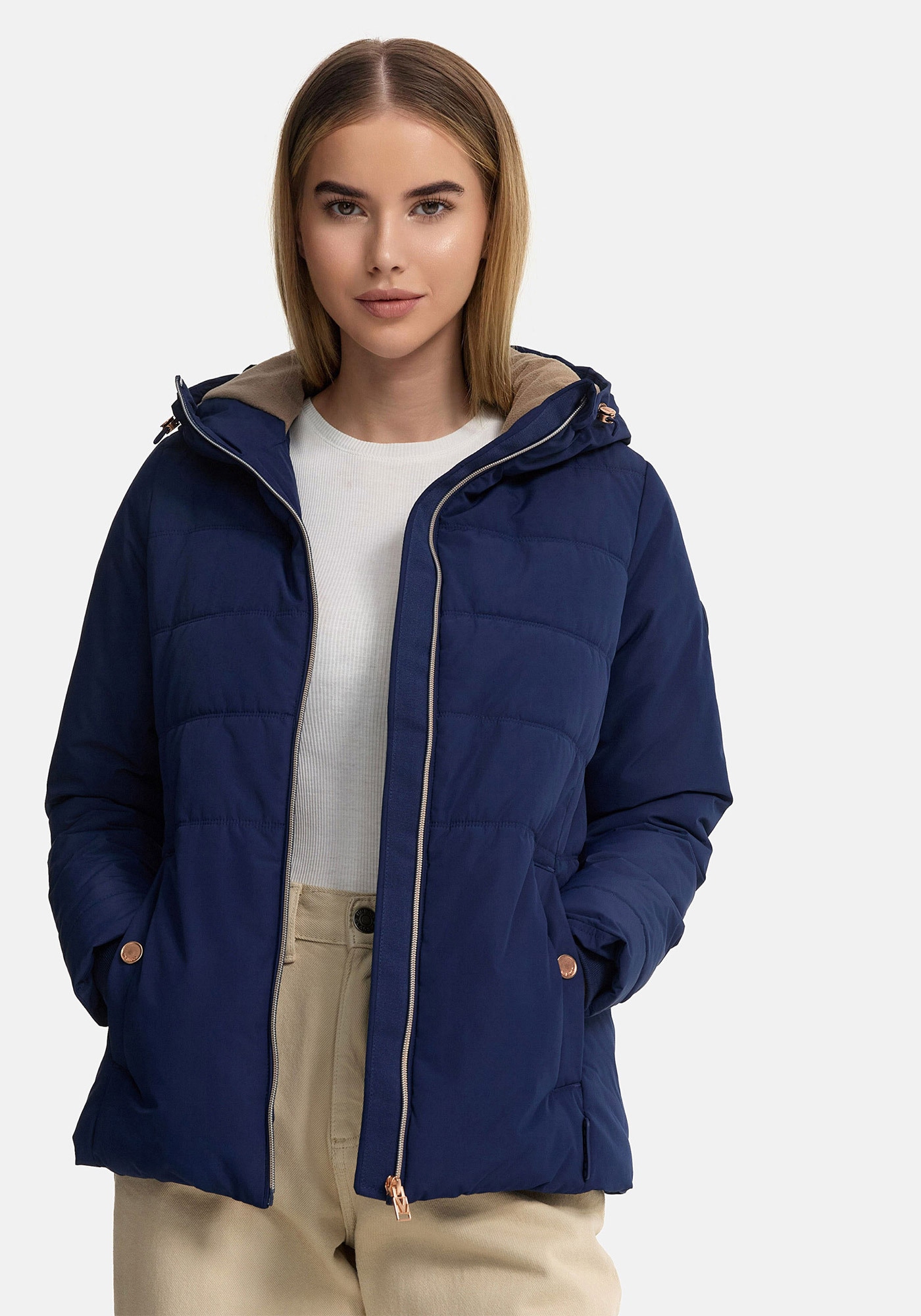 Marikoo Steppjacke »Marikoo Alemee Damen Stepp Jacke N026«