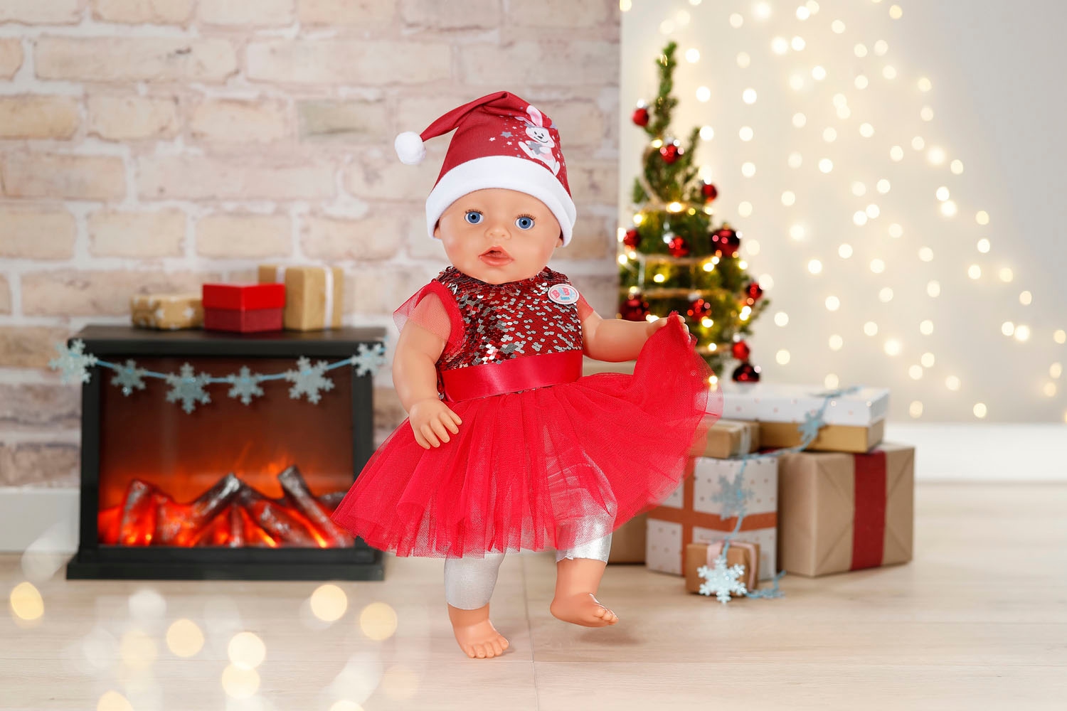 Baby Born Puppenkleidung »Weihnachtsoutfit, 43 cm«