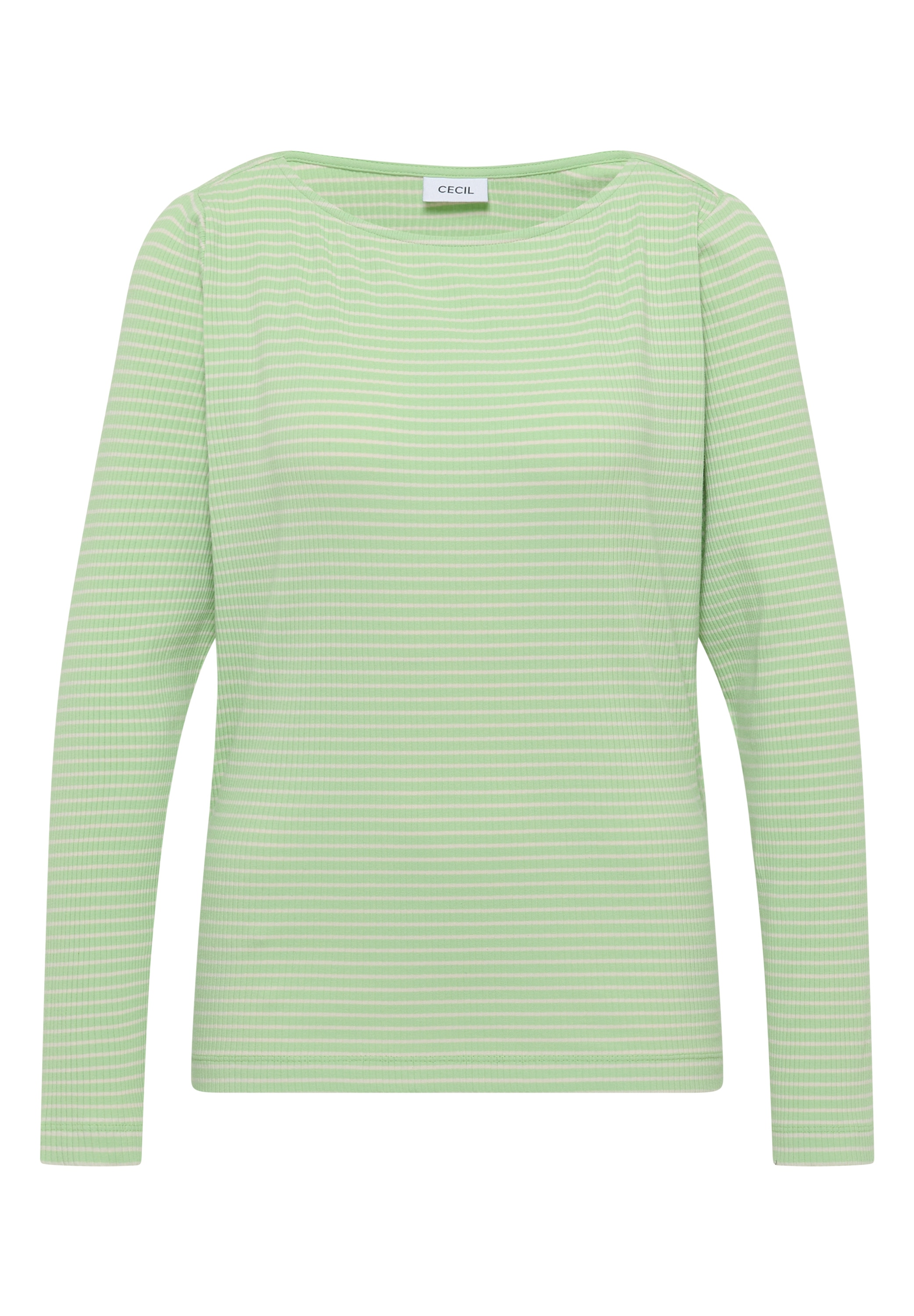Cecil Langarmshirt mit Streifen-Muster