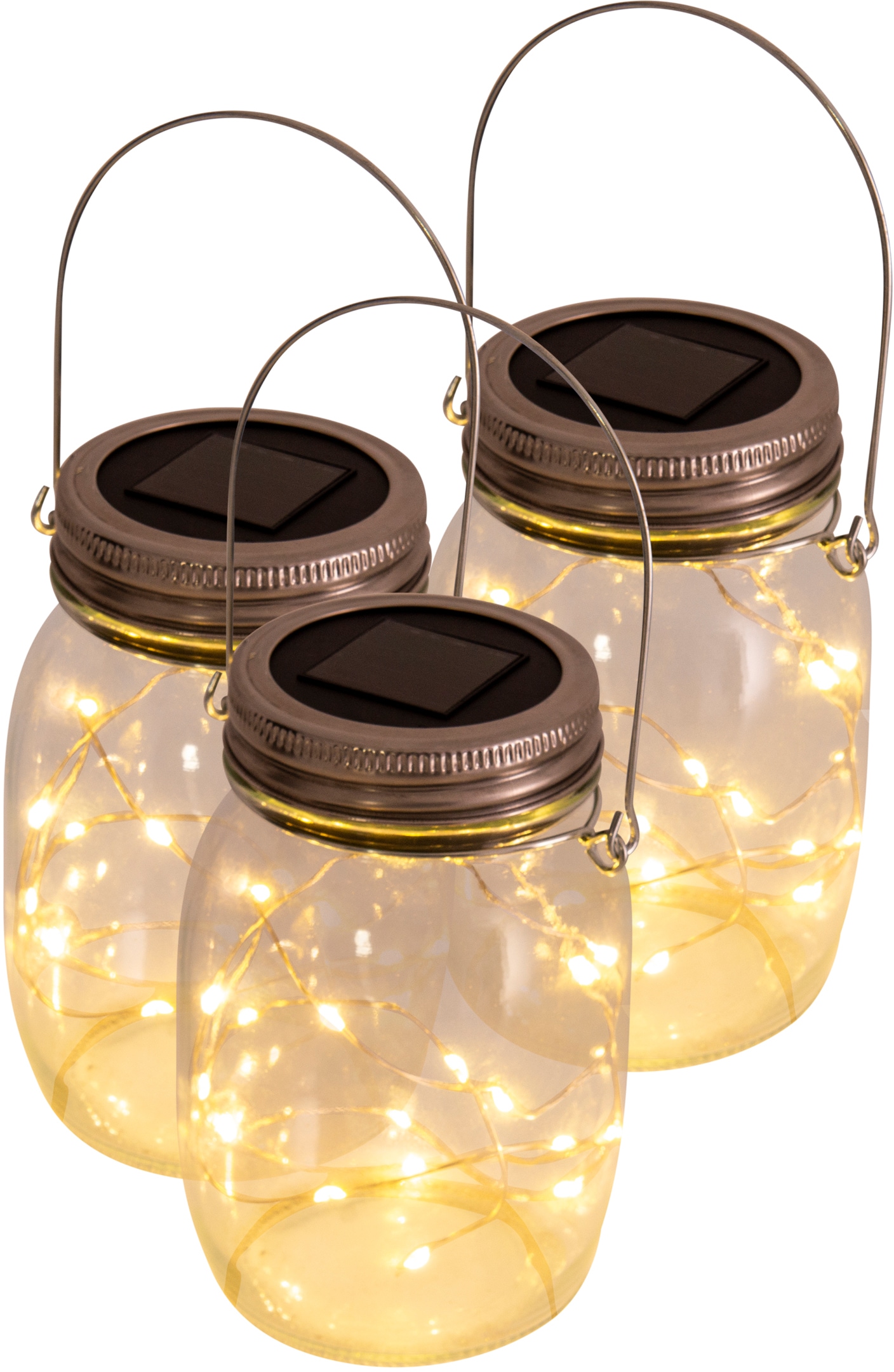 Set>>Tabele näve Garantie kaufen Lamp«, »Tabele 3 Lamp Solarleuchte mit 3er 1 Jahren | flammig-flammig, LED online LED XXL