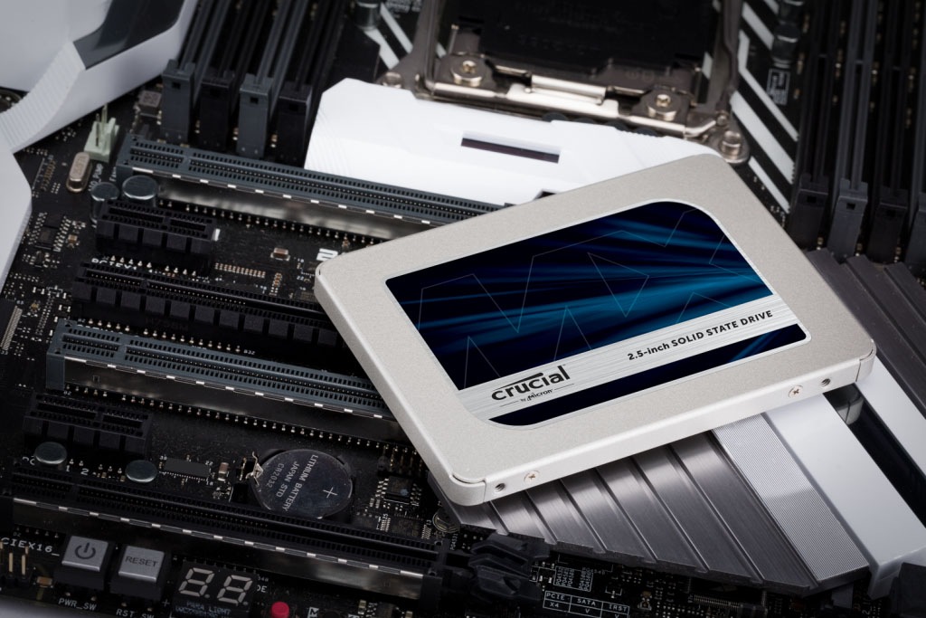 Crucial interne SSD »MX500 2 TB«, 2.5 Zoll, Anschluss SATA III