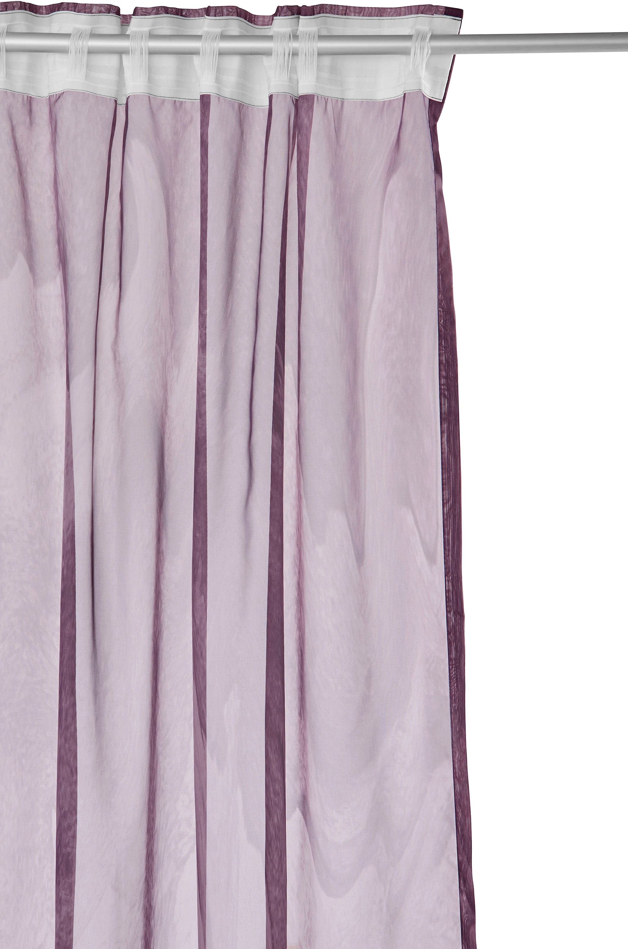 Guido Maria Kretschmer Home&Living Gardine »Greet«, (1 St.), Voile halbtransparent