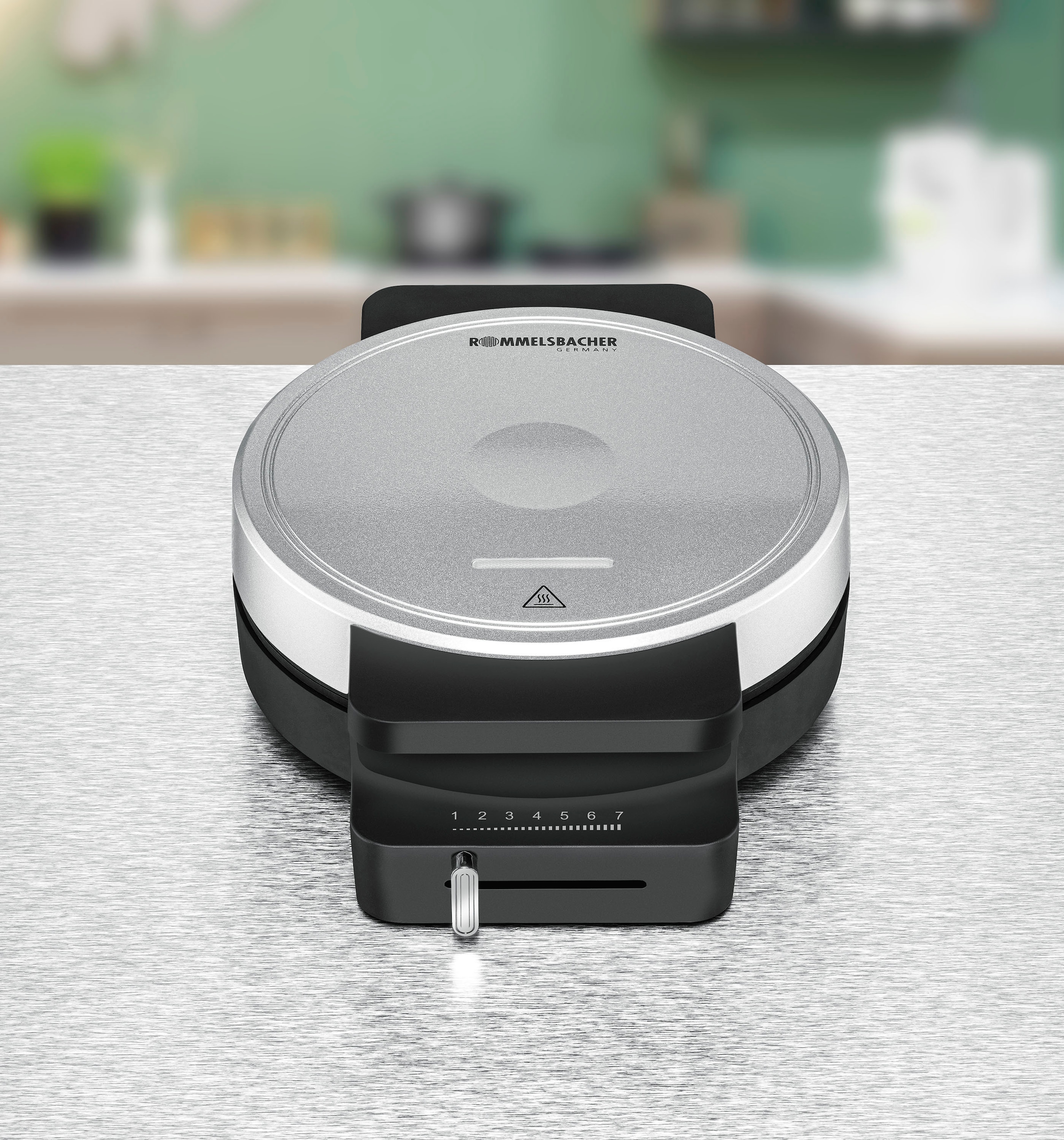 Rommelsbacher Waffeleisen »WA 850«, 850 W, Herzform à 17,5 cm Ø, stufenlose Temperaturregelung