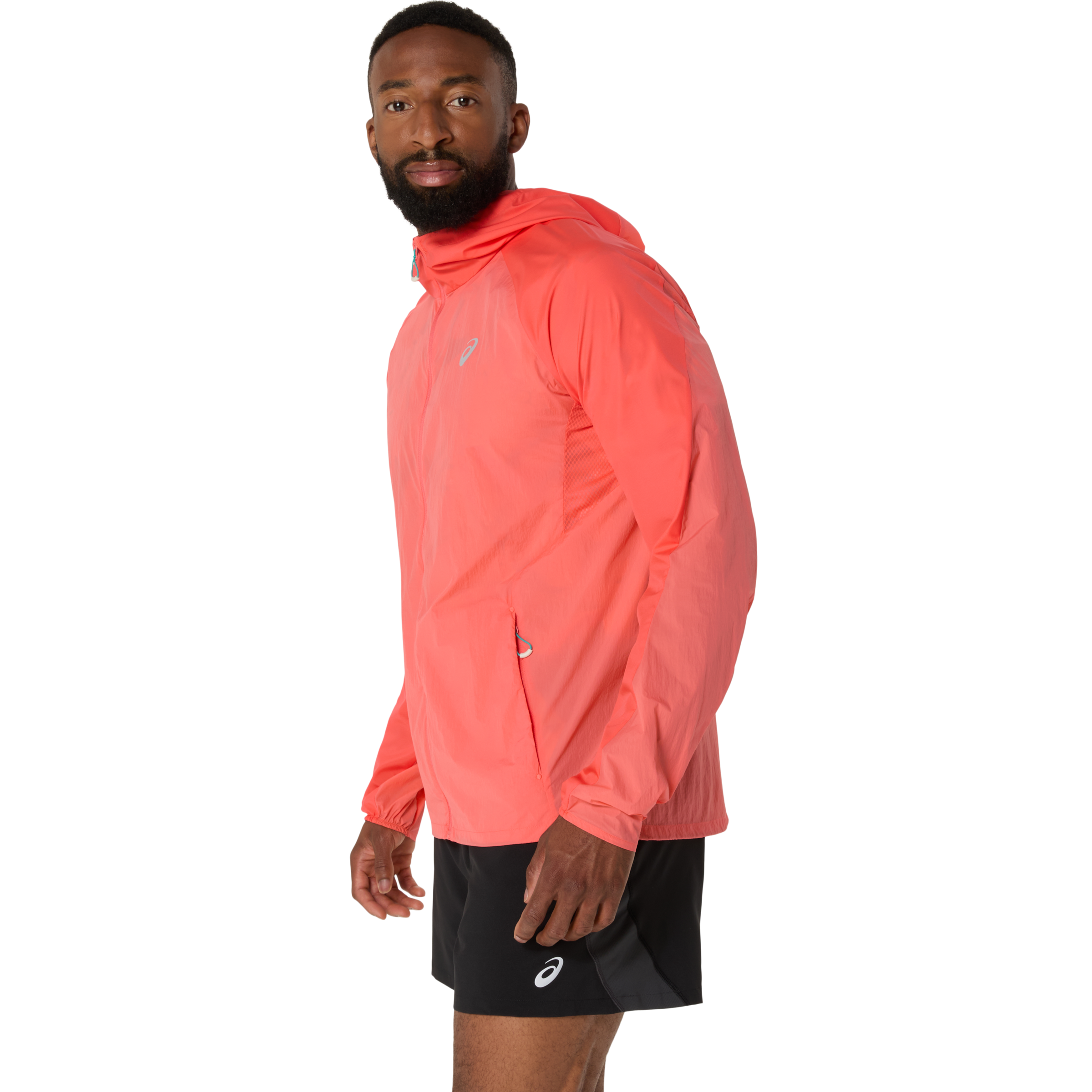 Asics Laufjacke »ROAD PACKABLE JACKET«, mit Kapuze