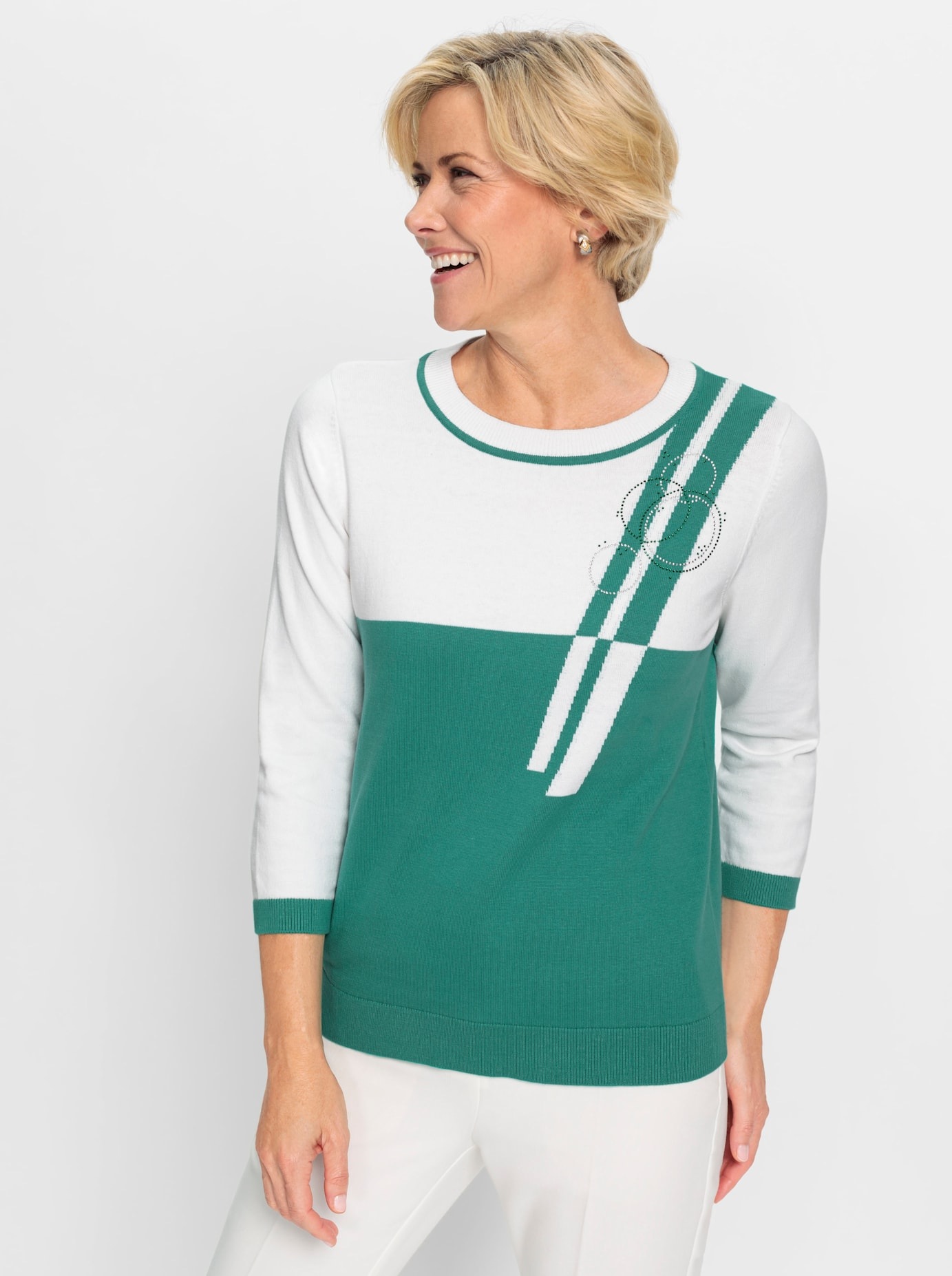 Classic Rundhalspullover »Pullover«