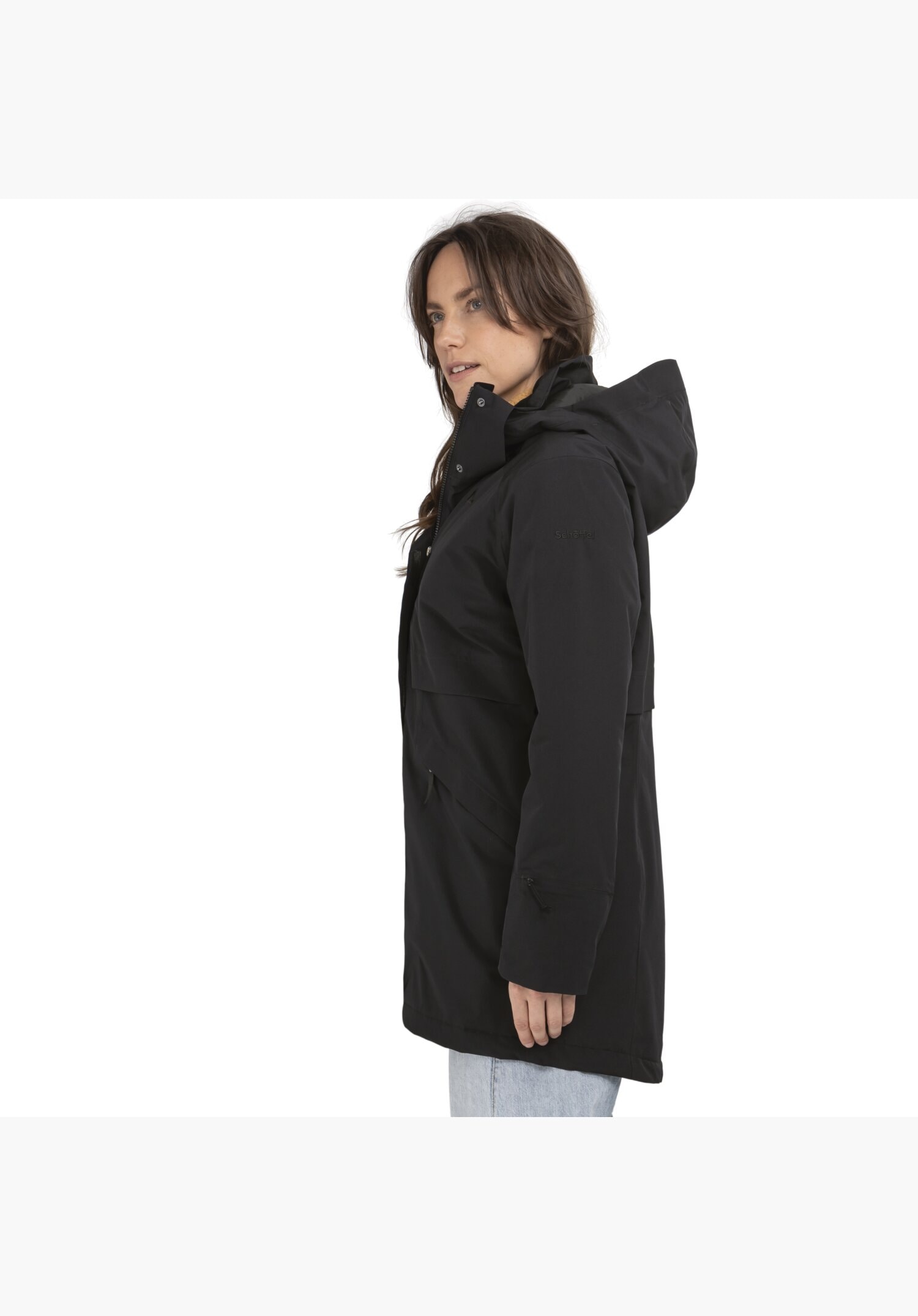 Schöffel Parka »Ins Parka Style Malkay WMS« mit Kapuze Wärmend, winddicht, wasserdicht, Übergangsjacke