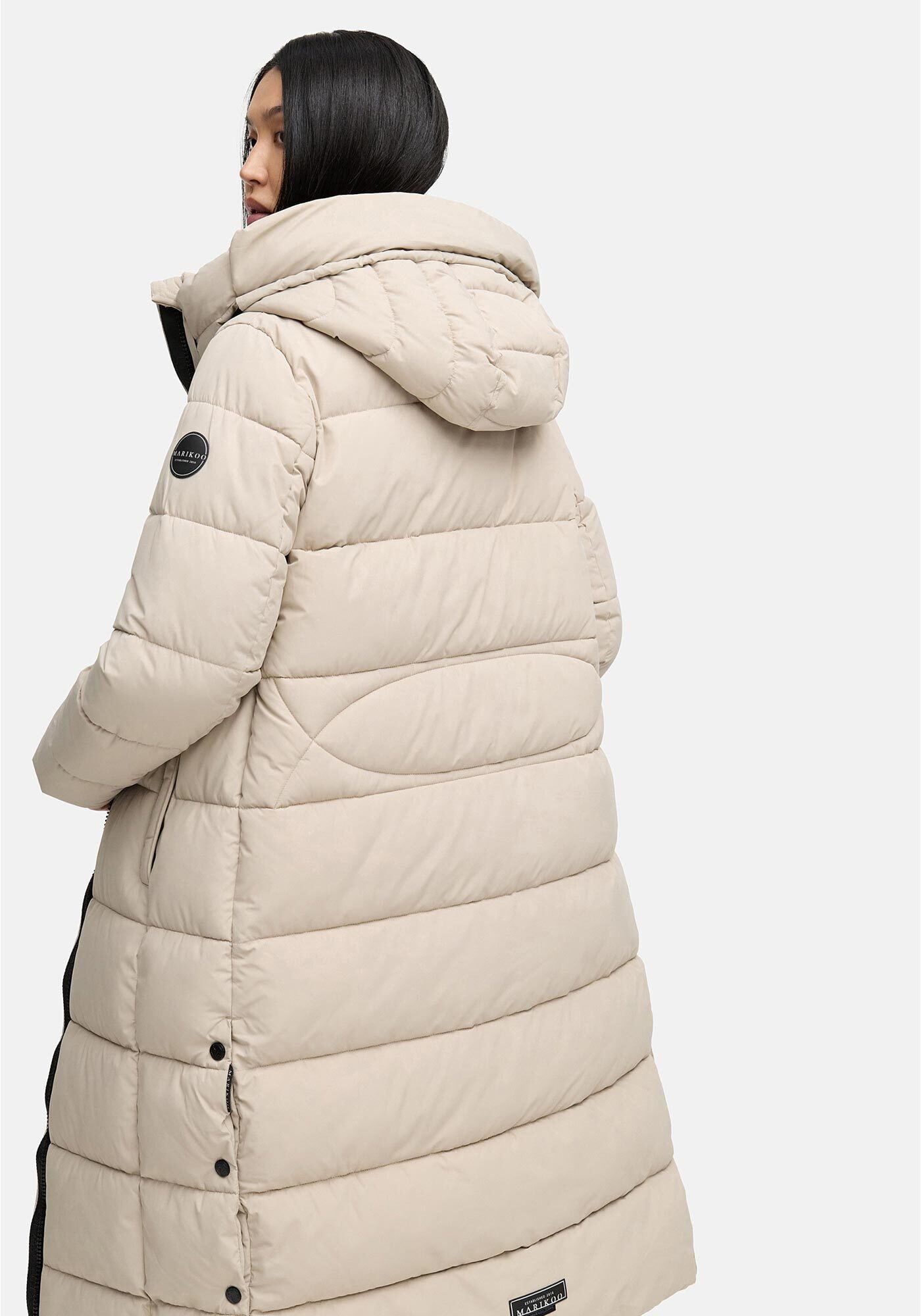 Marikoo Winterjacke »Marikoo Nadeshikoo XVI Damen lange Winter Steppjacke B985«