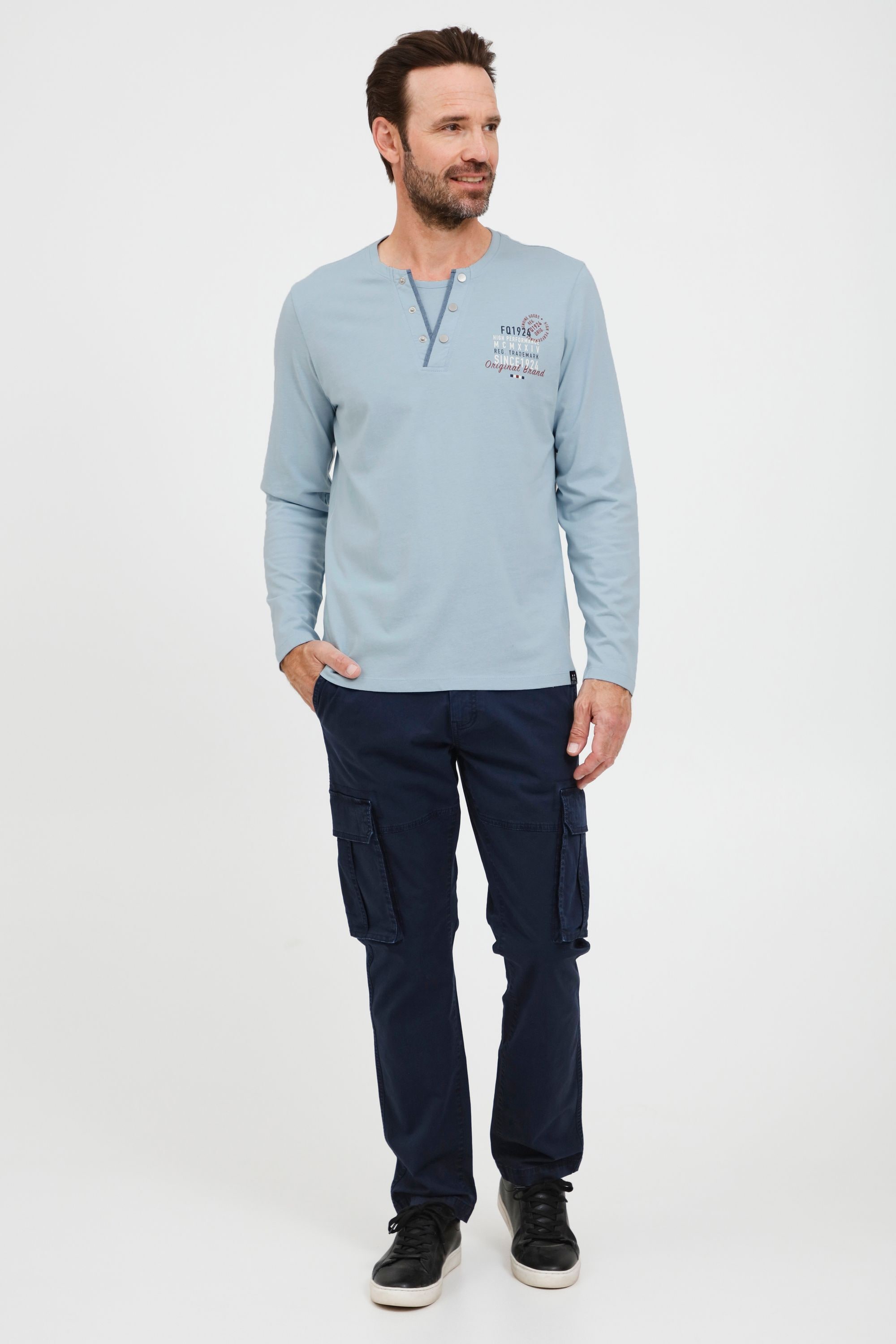 FQ1924 Henleyshirt »Henleyshirt FQRolf«