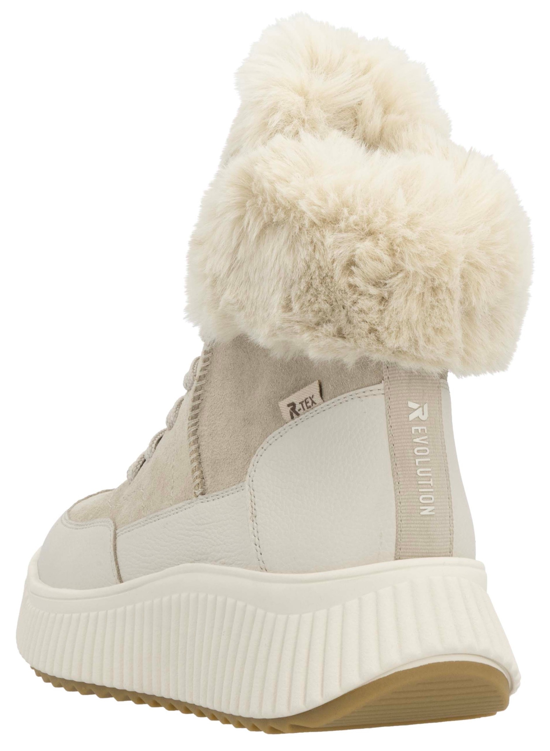 Rieker EVOLUTION Winterboots, Snowboots, Schnürstiefel in schmaler Form