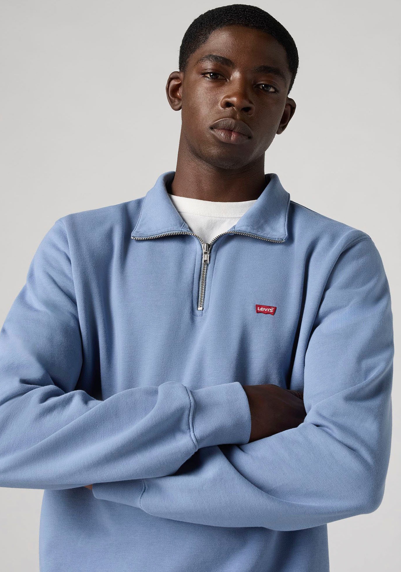 Levi's® Sweatshirt »ORIGINAL HM 1/4 ZIP«