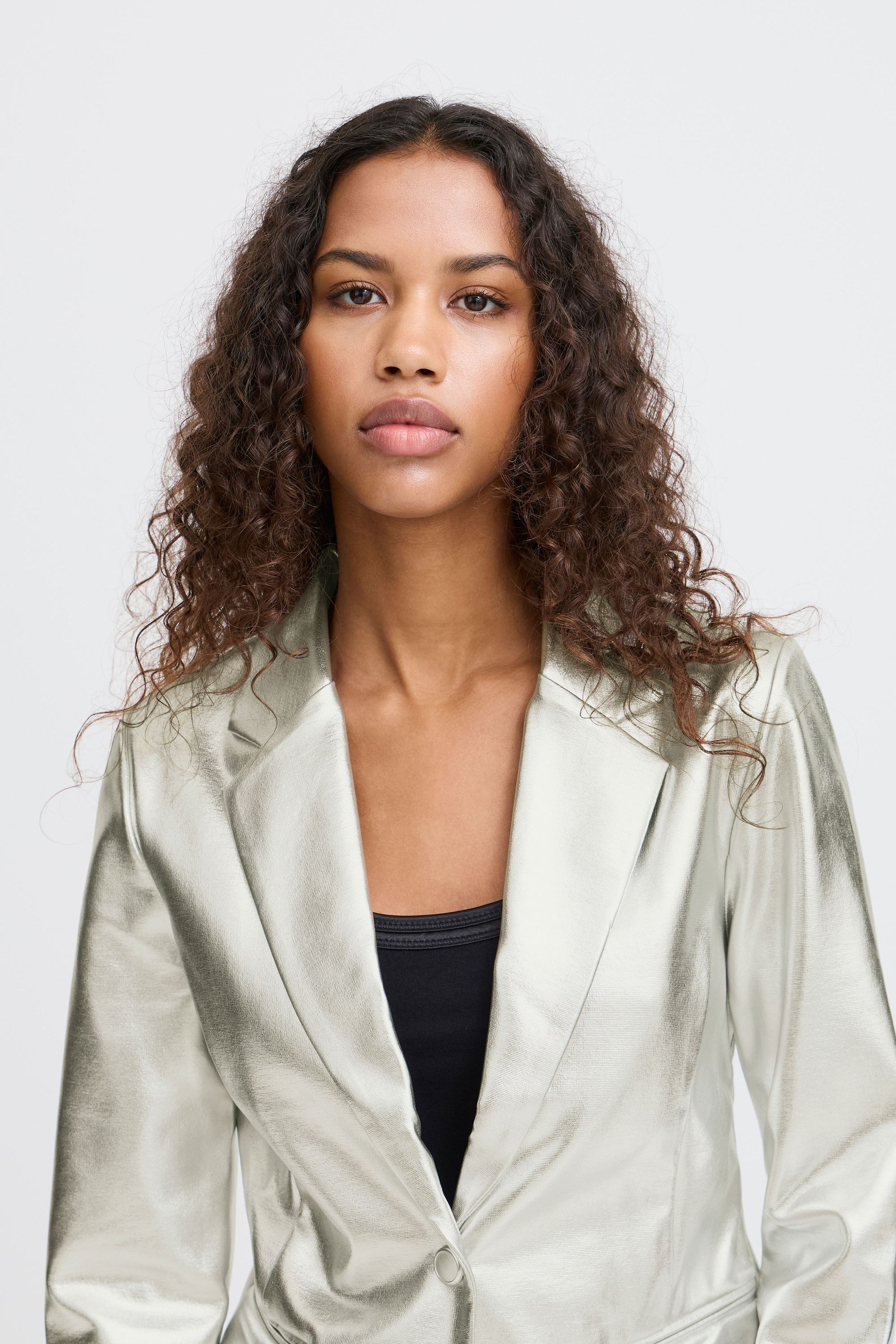 Ichi Kurzblazer »Kurzblazer IHKATE METALLIC BL«