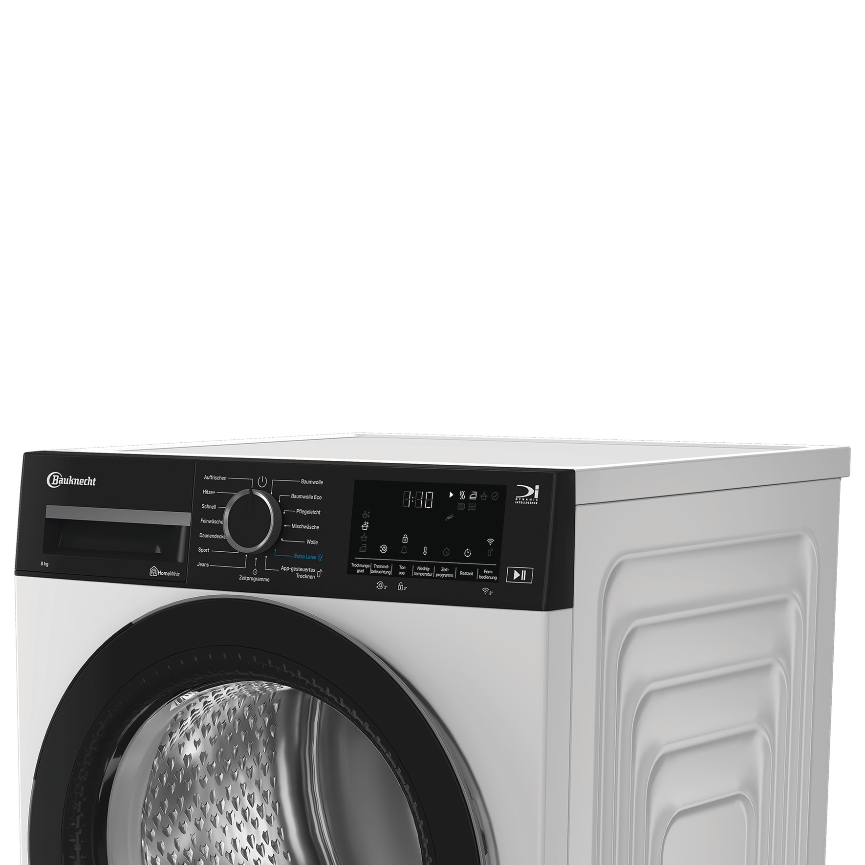 BAUKNECHT Wärmepumpentrockner »TR SUPER ECO 8A« Silent Spin – leises Trocknen dank optimierter Trommelbeschichtung