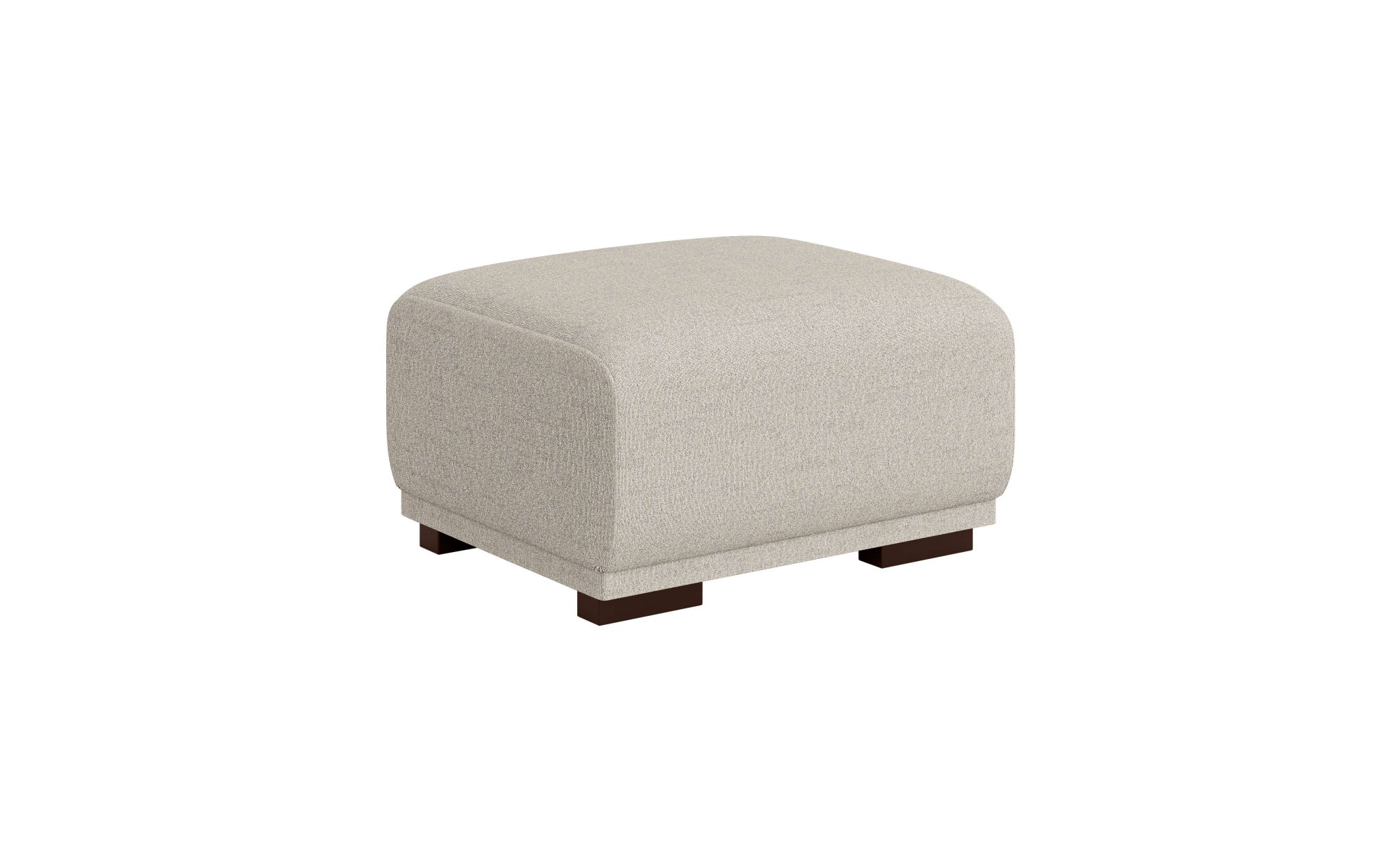 Home affaire Polsterhocker »BORNHOLM, kleiner Hocker passend zur Serie, Maße B/T/H: 61/72/46 cm«, mit Wellenfederung, in hochwertiger Verarbeitung