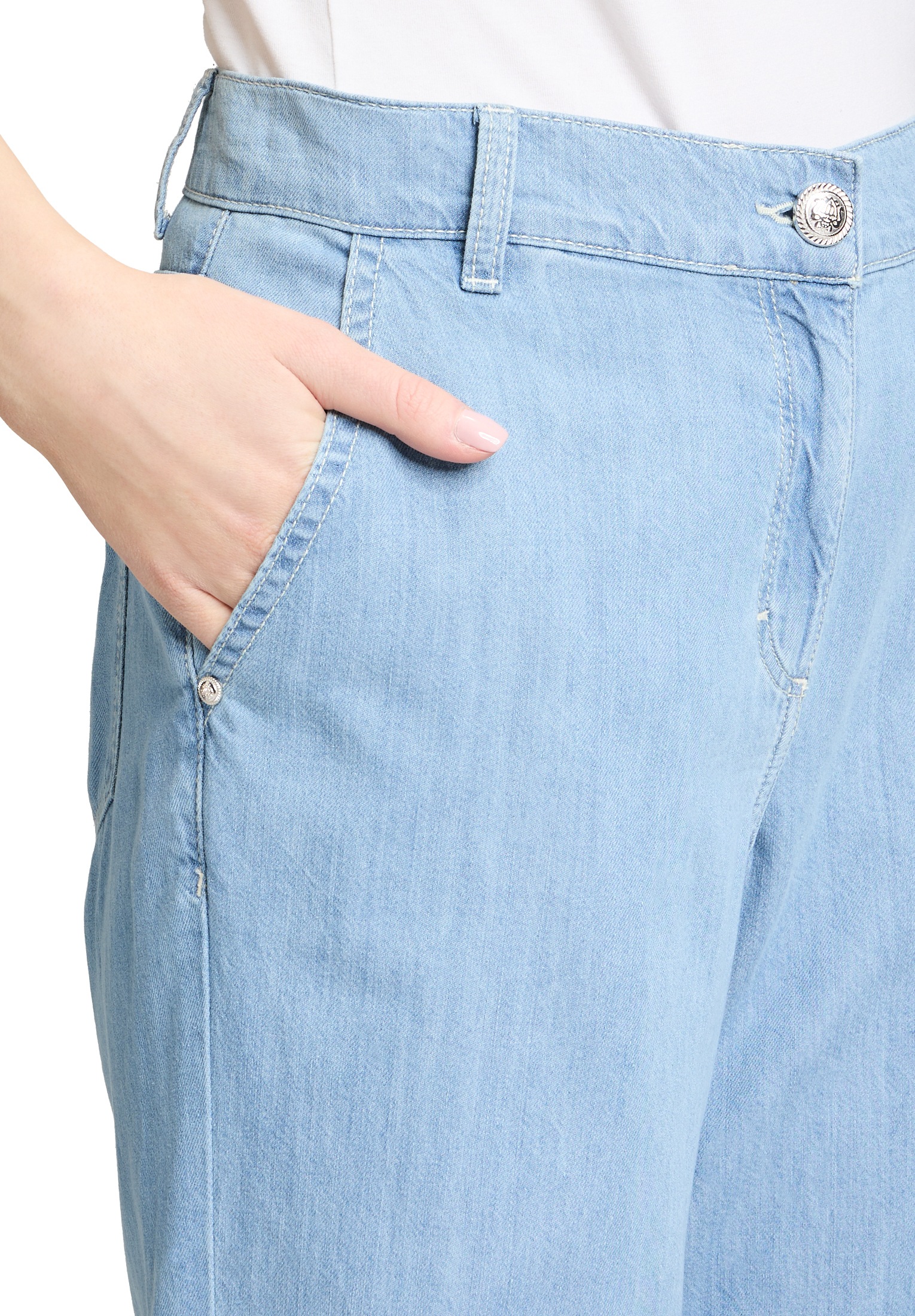 Betty Barclay Relaxhose »Casual-Hose mit offenem Saum«