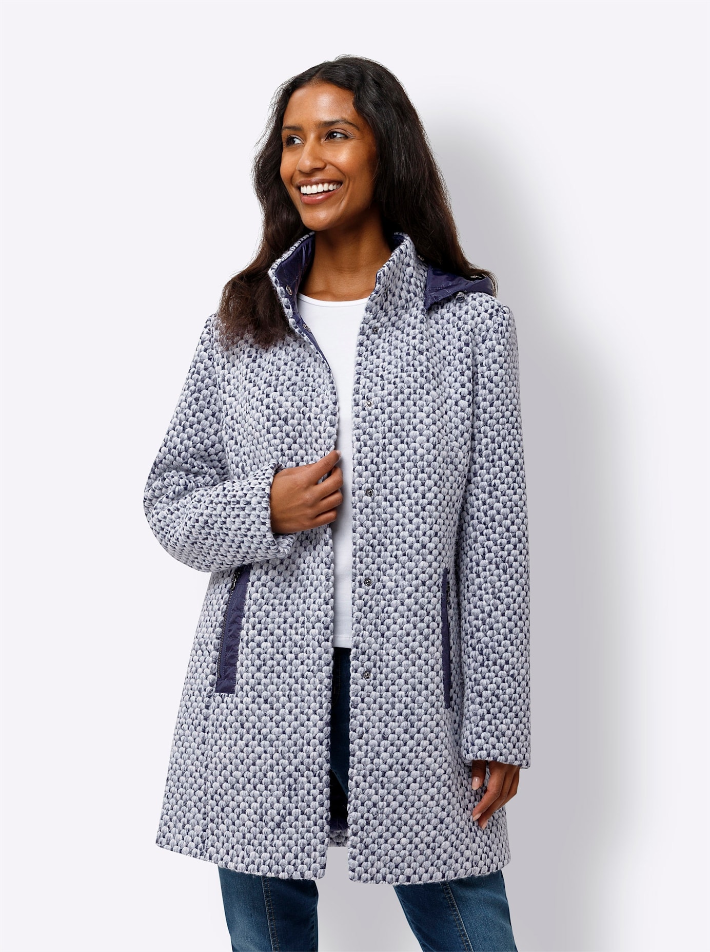heine Outdoorjacke, mit Kapuze