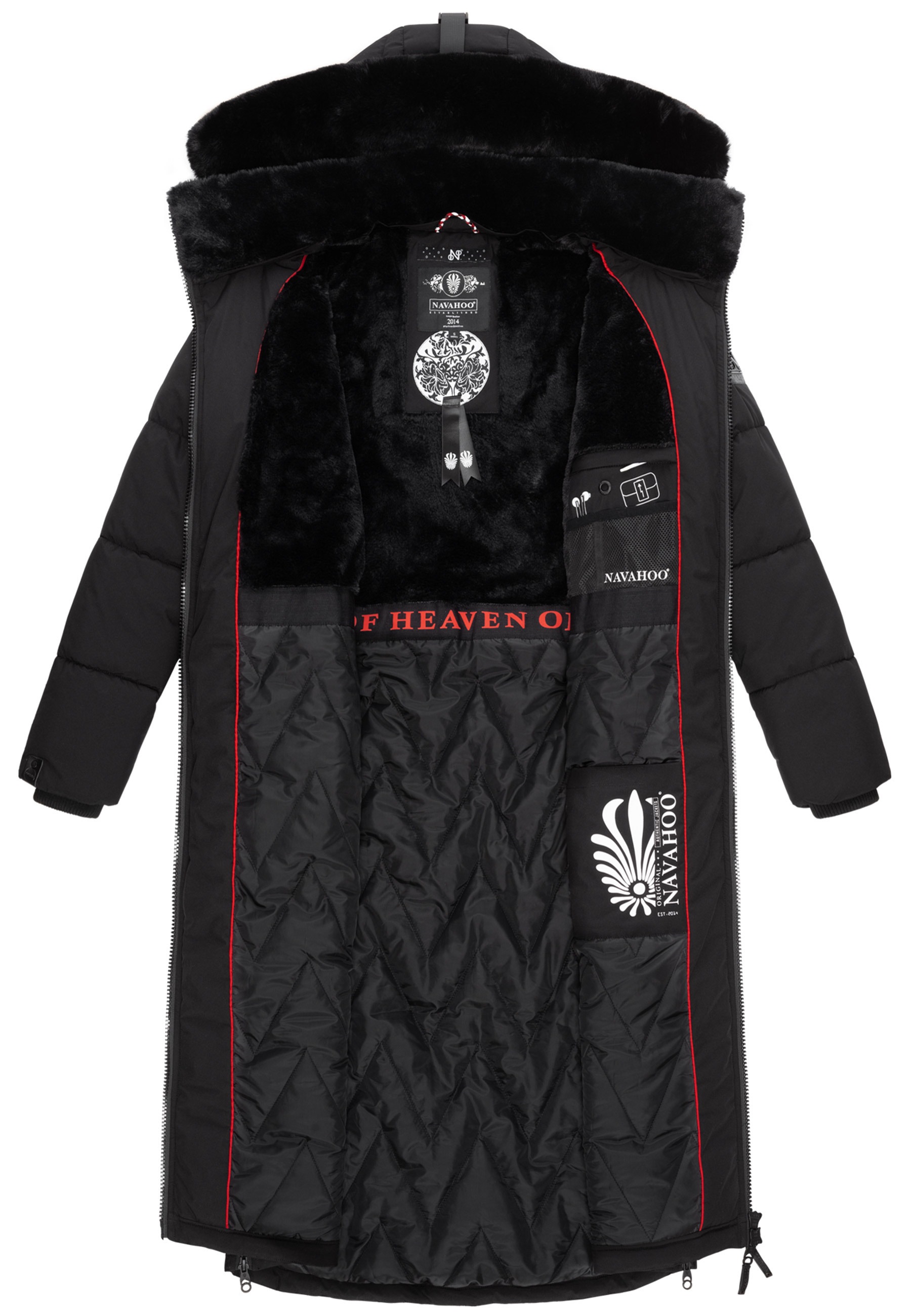 Navahoo Winterjacke »Navahoo Knuddelfee Damen Parka B990«