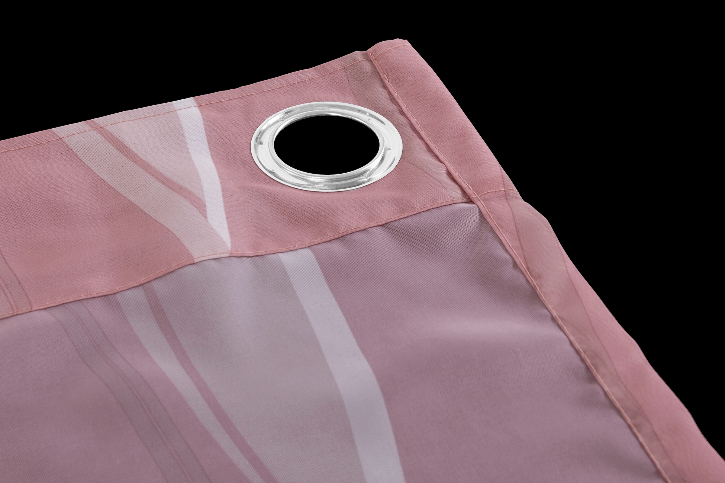 OTTO home Gardine »Dimona« Ösen 2 Stk. tlg. 2er-Set, transparent, Voile, Polyester