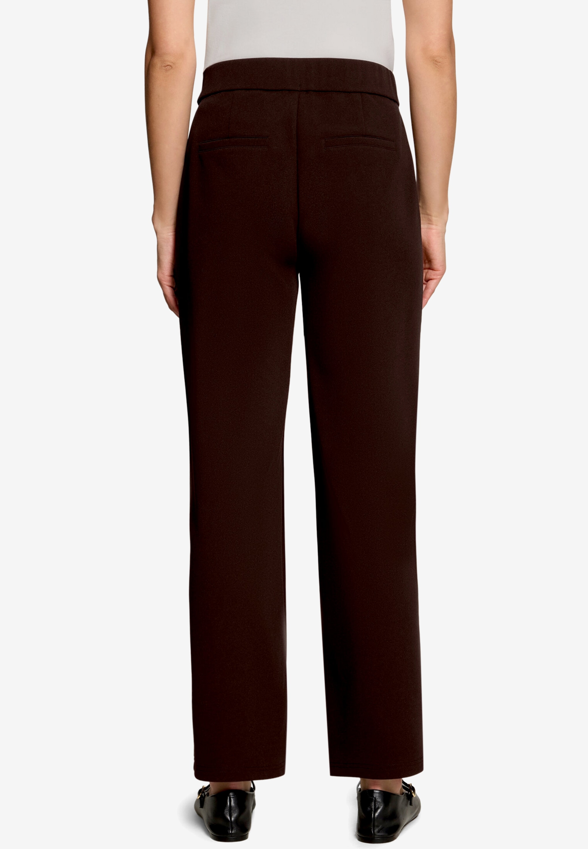 Zero Stoffhose  Casual-Hose mit weitem Bein Malou / Gummizug