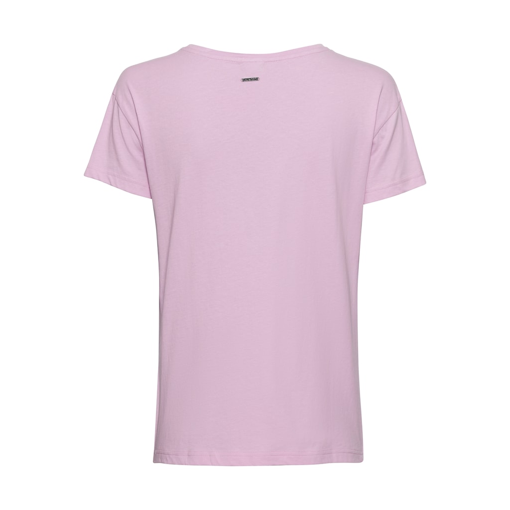 Laura Scott T-Shirt, mit eleganter Glitzertasche - NEUE KOLLEKTION
