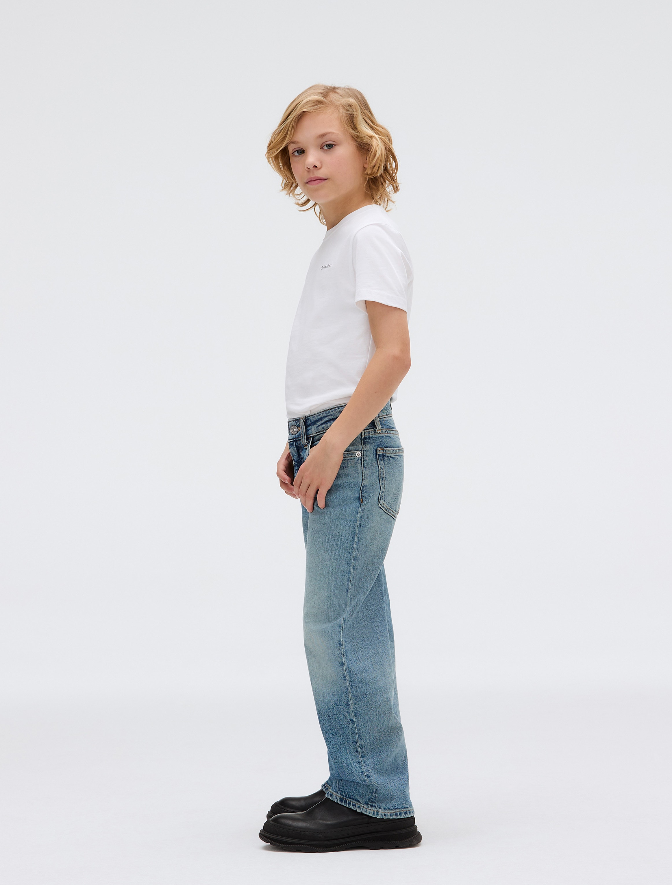 Calvin Klein Jeans T-Shirt »MONOGRAM MINI BADGE T-SHIRT«, für Kinder bis 16 Jahre