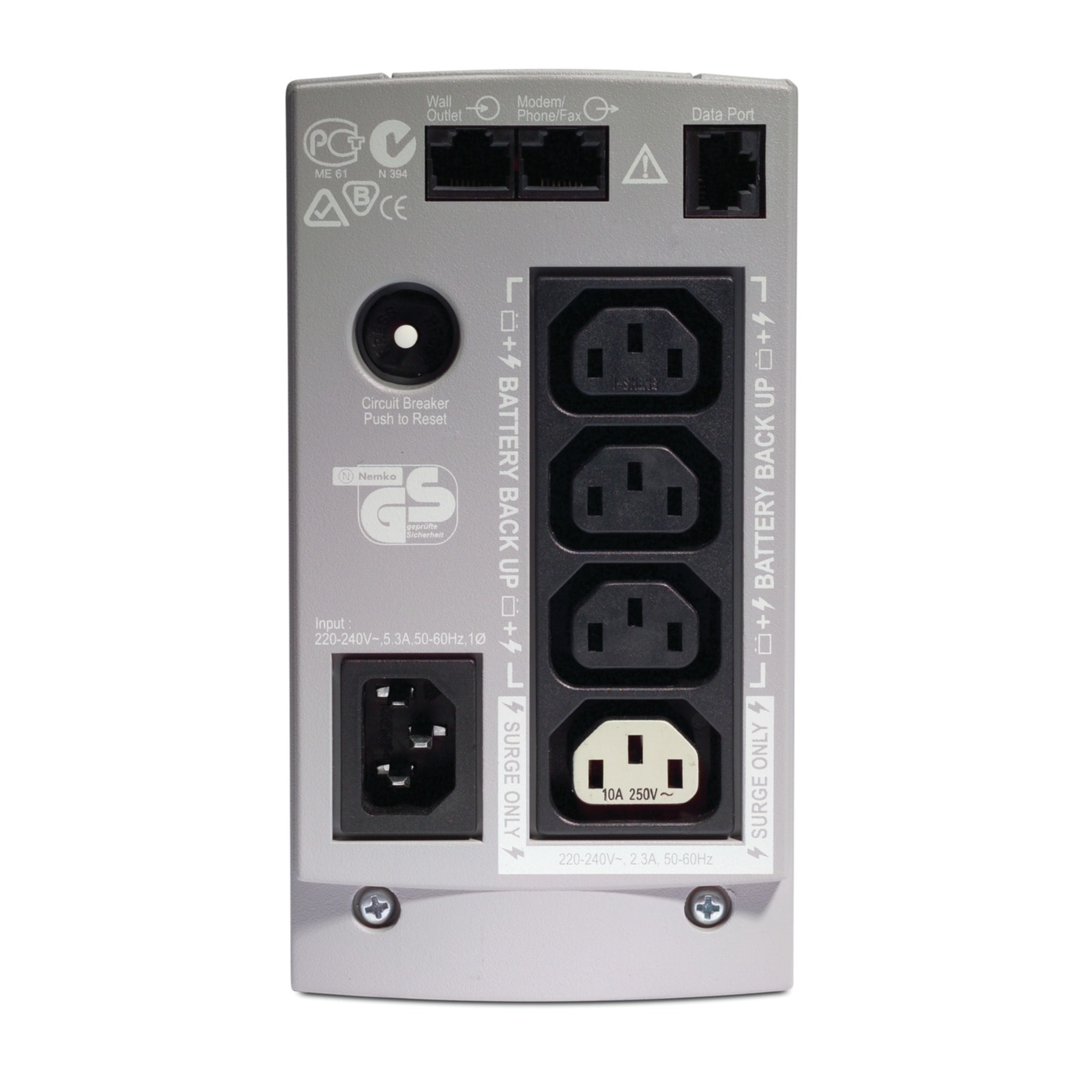 APC USV-Anlage »APC Back-UPS 500, 230V, Batterie 12V, 7.0Ah«