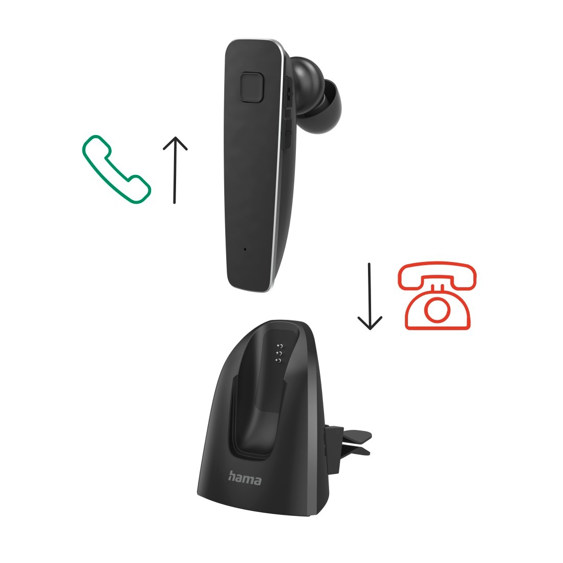 Garantie XXL Bluetooth-Kopfhörer Jahre mono, ➥ in UNIVERSAL MyVoice2100, zwei Hama Ohrbügel, | für Sprachsteuerung 3 Headset ear, »Bluetooth Geräte«,