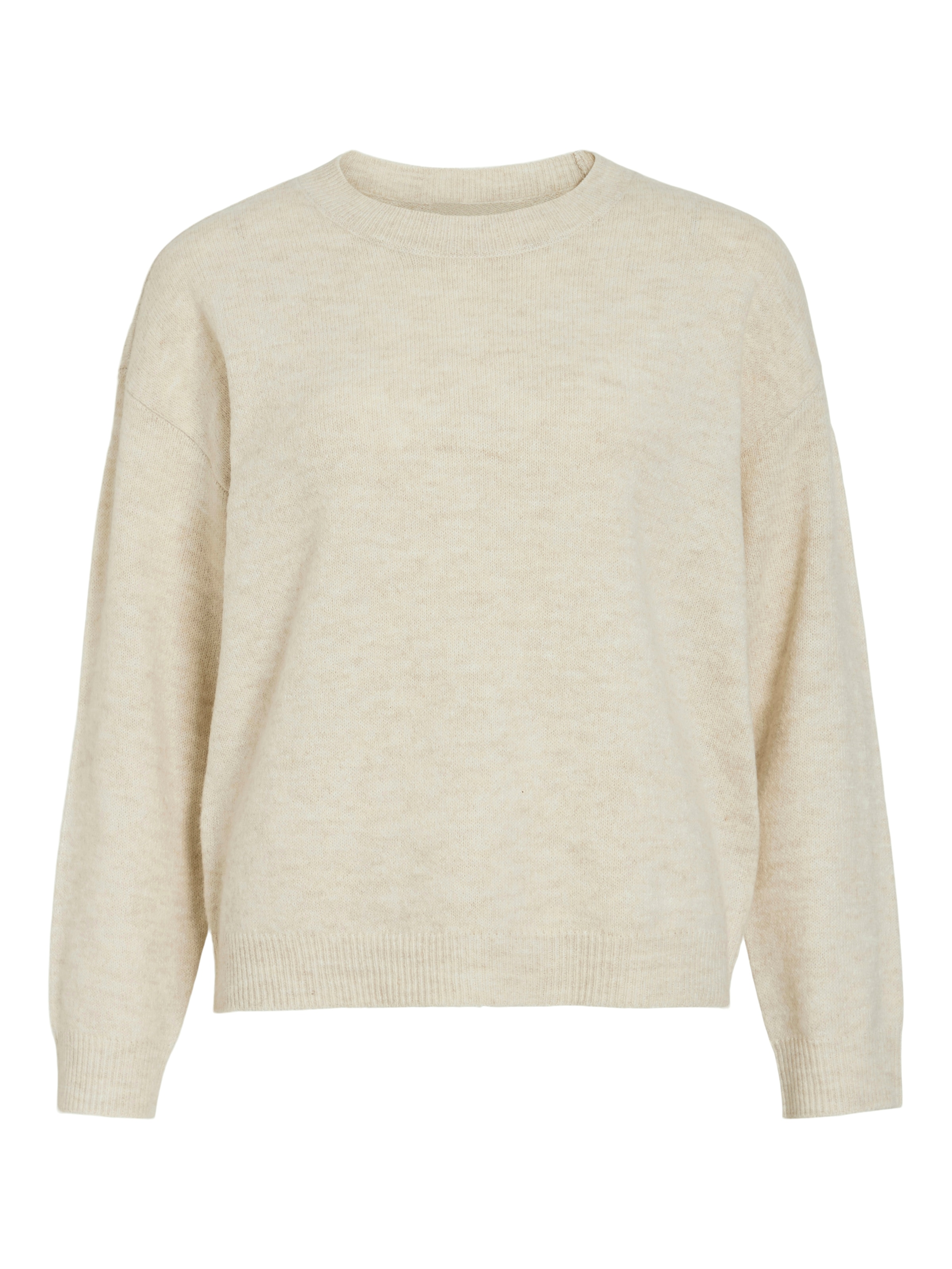 Vila Strickpullover »VILIGA L/S O-NECK KNIT TOP - NOOS«