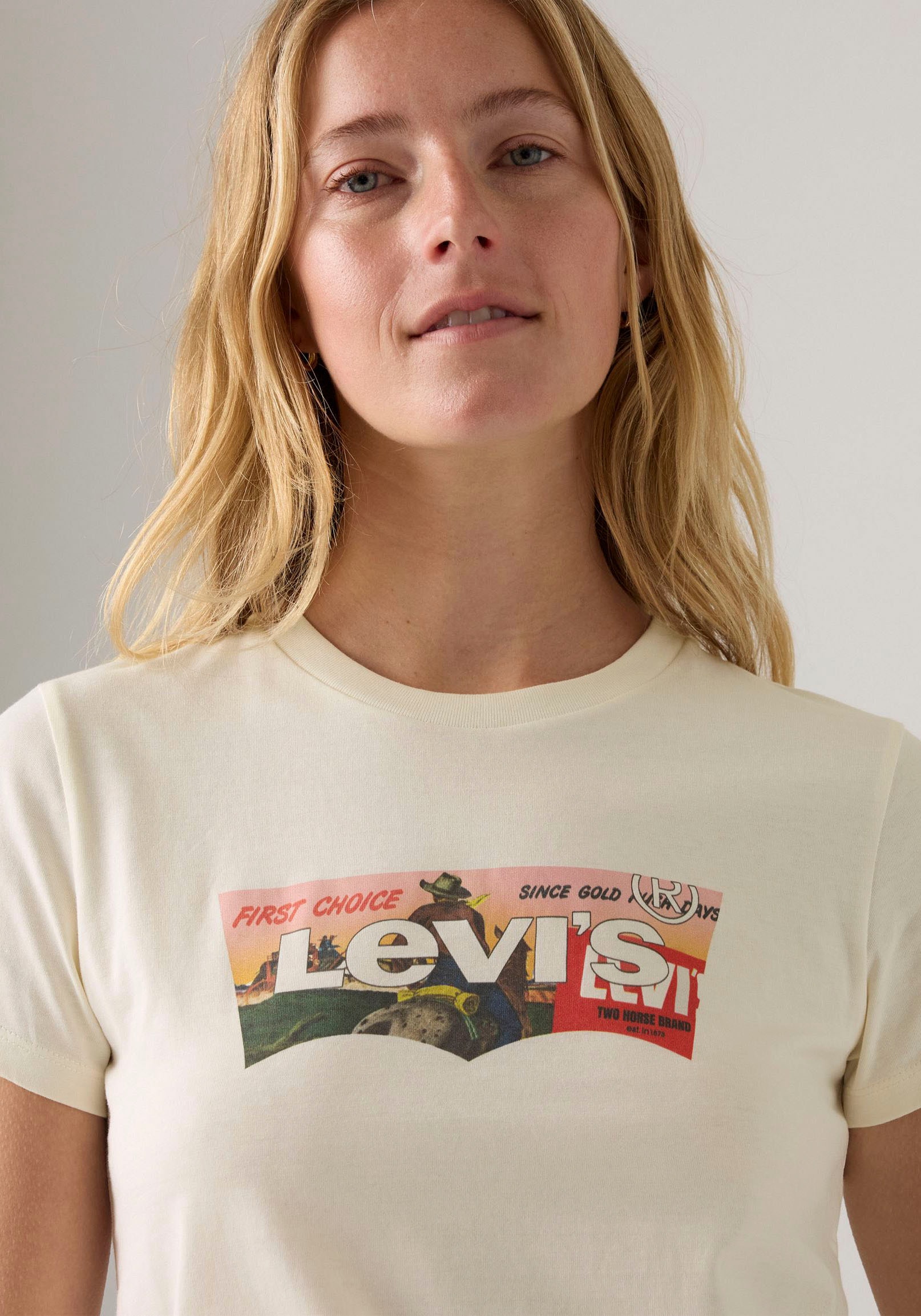 Levi's® T-Shirt »LV T-Shirt THE PERFECT TEE NEUTRALS«