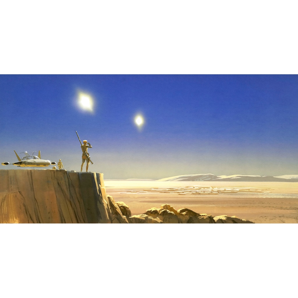Komar Vliestapete »Star Wars Classic RMQ Mos Eisley Edge«, 500x250 cm (Breite x Höhe)