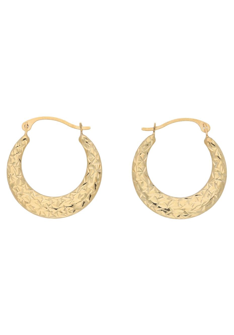 Firetti Paar Creolen »Schmuck Geschenk Gold 375 Ohrschmuck Creole«