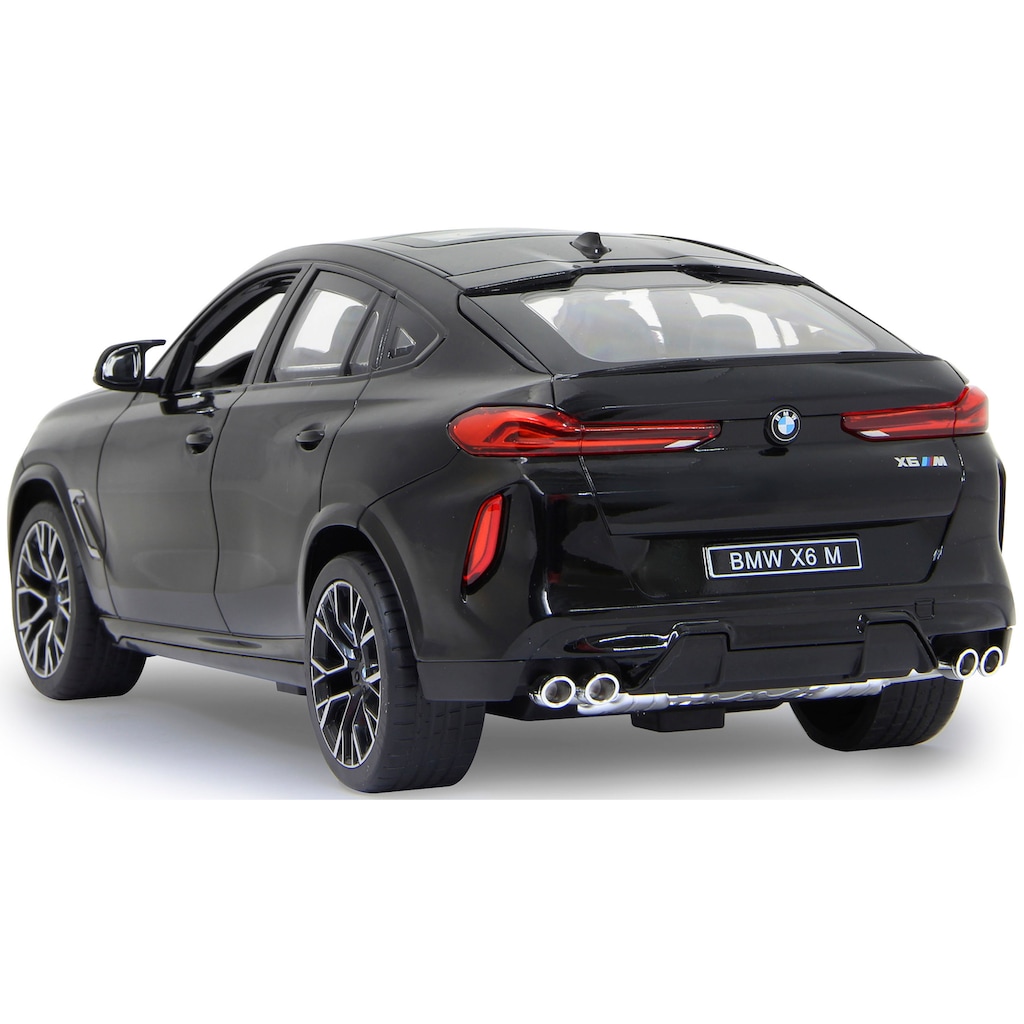 Jamara RC-Auto »Deluxe Cars, BMW X6 M 1:14, schwarz - 2,4 GHz«, mit LED-Lichtern