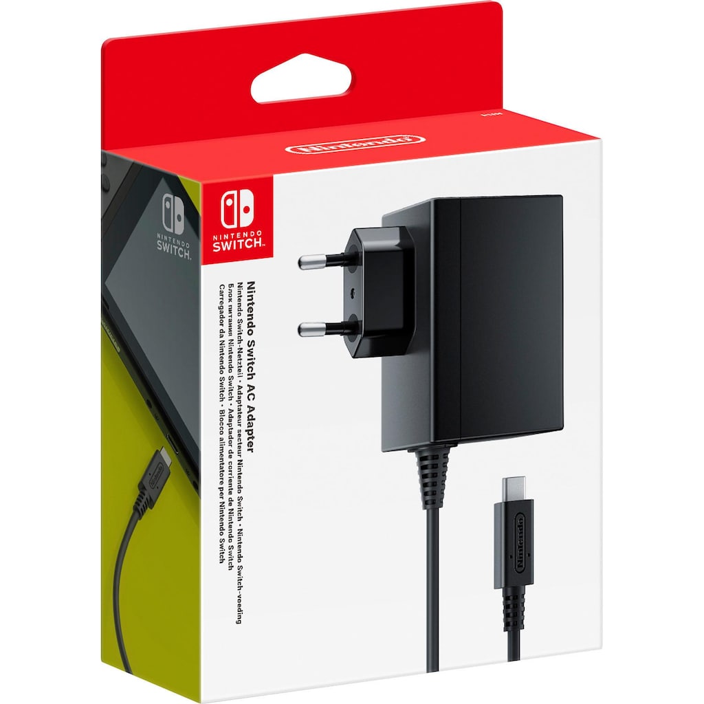 Nintendo Switch Netzkabel »Netzteil«, Typ F (Schuko)-USB-C