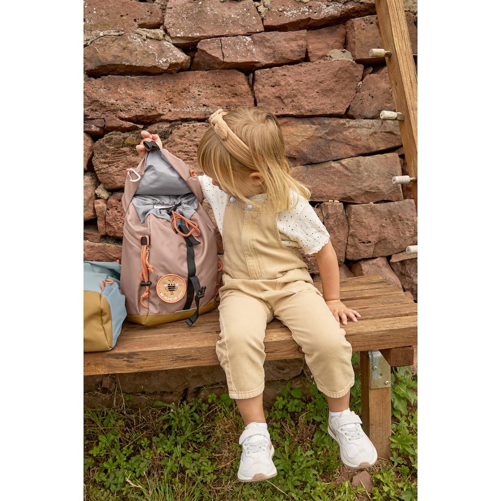 LÄSSIG Kinderrucksack »Nature, Mini Outdoor Backpack, Hazelnut«, Reflektoren, aus recycelten PET-Flaschen