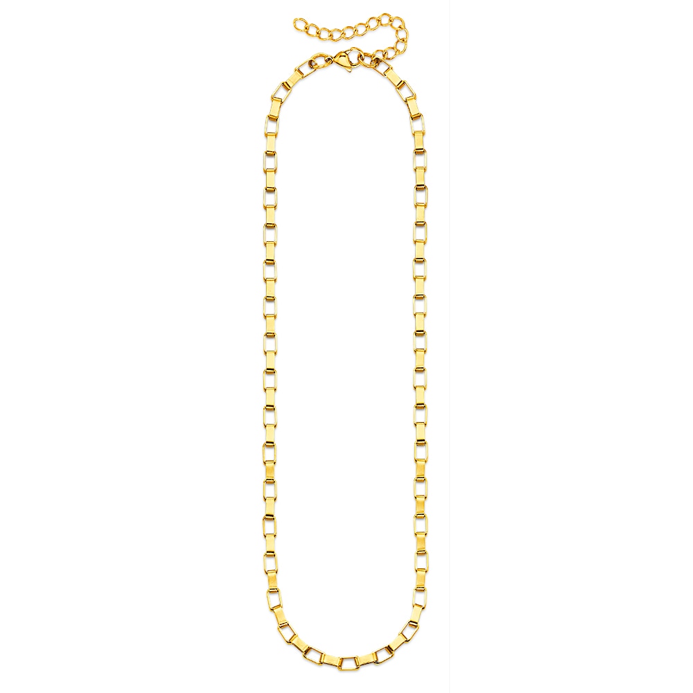 Aniston JEWELRY & WATCHES Ketten und Armband Set »Schmuck Geschenk Edelstahlset Halskette und Armband« (Set, 2 Stk. tlg.)