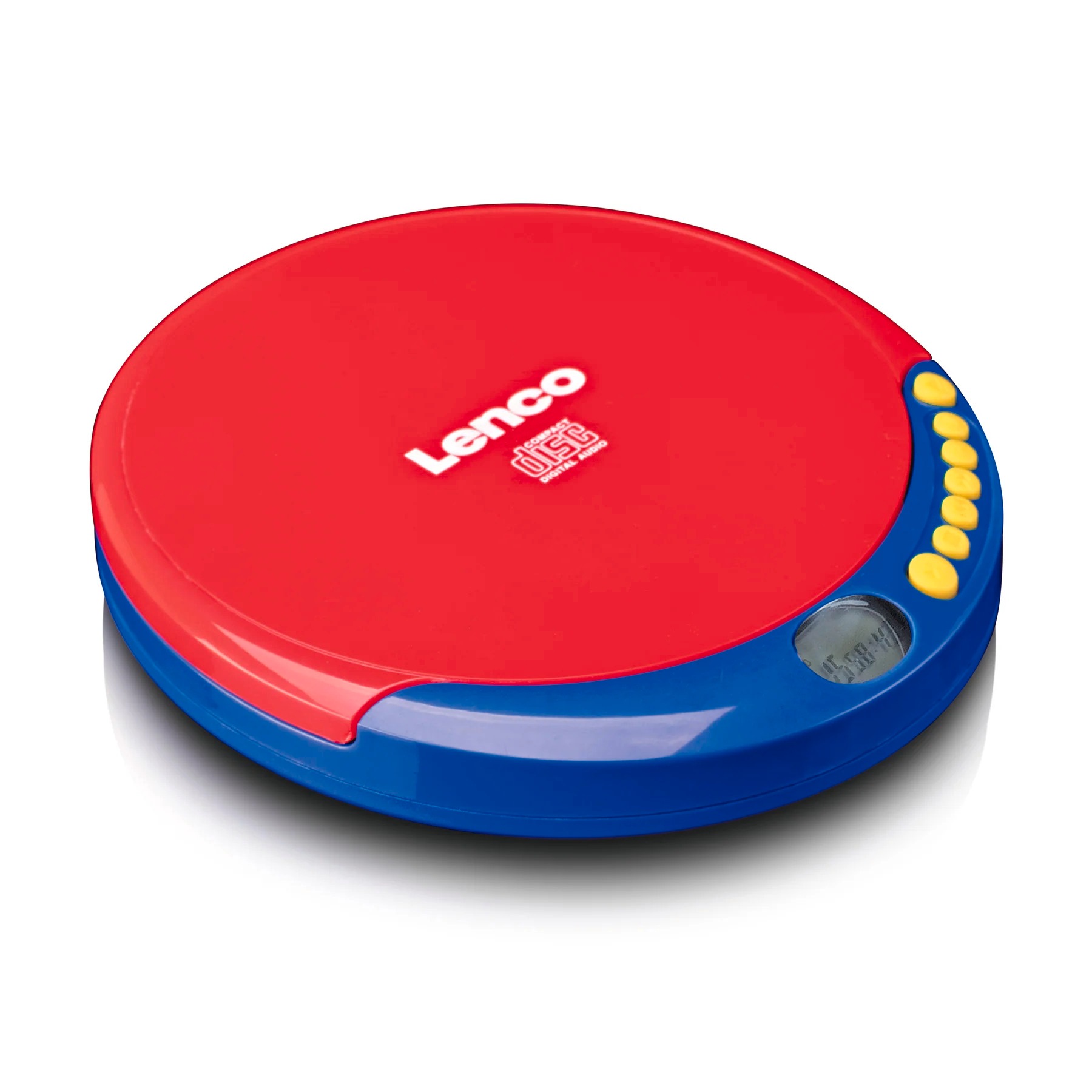 Lenco CD-Player »CD-021KIDS Portabler Kids CD-Player Ladefunktion Akku«