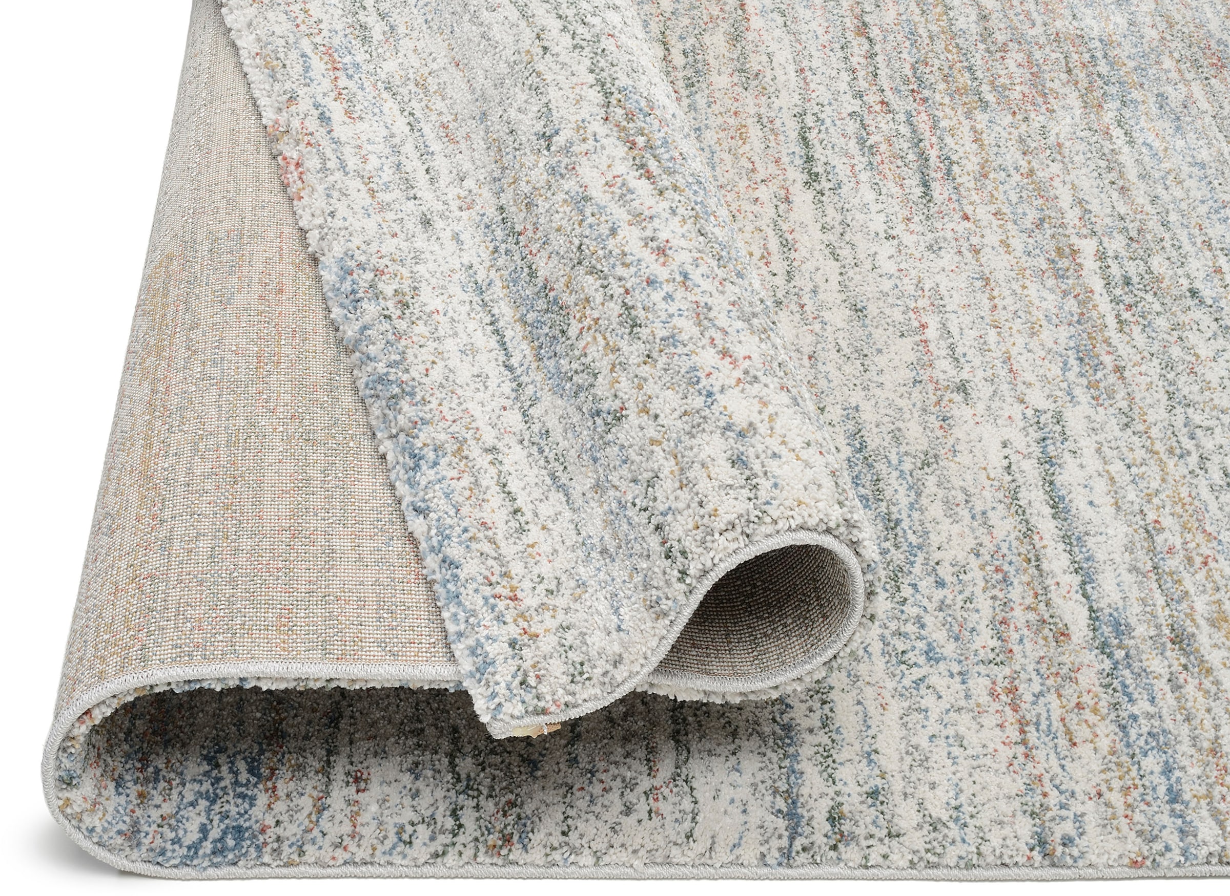 OCI DIE TEPPICHMARKE Teppich »NEW VILLA LINES«, rechteckig, 20 mm Höhe, moderne melierte Farben, Vintage Look, Wohnzimmer