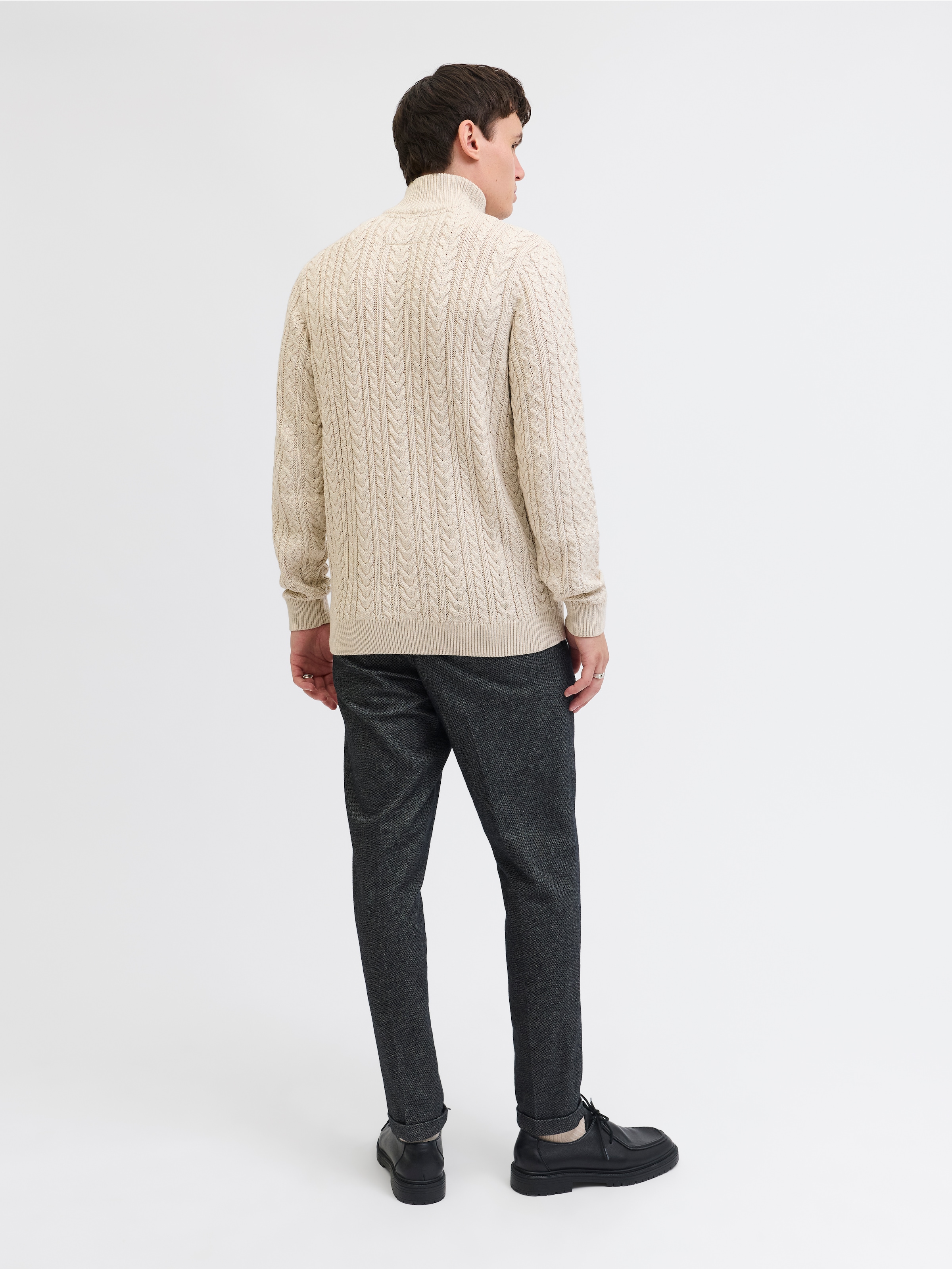 Jack & Jones Troyer »JPRBLUSEAN KNIT CABLE HALF ZIP SN«