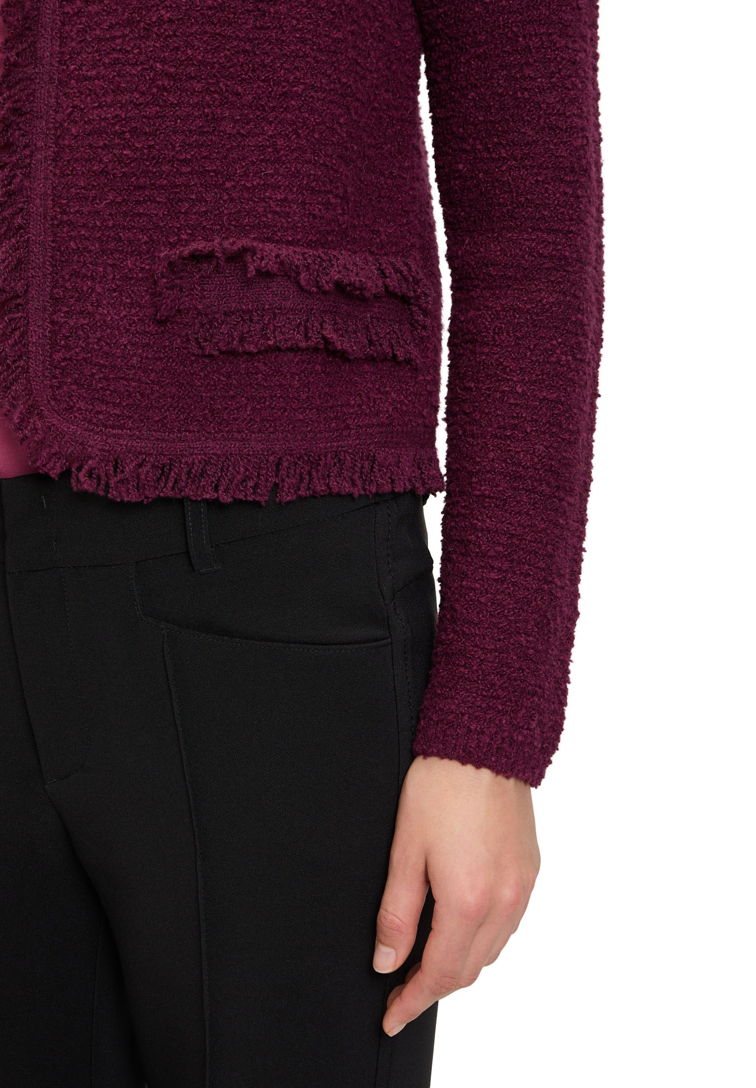 Cartoon Cardigan »Strick-Cardigan mit Fransen«