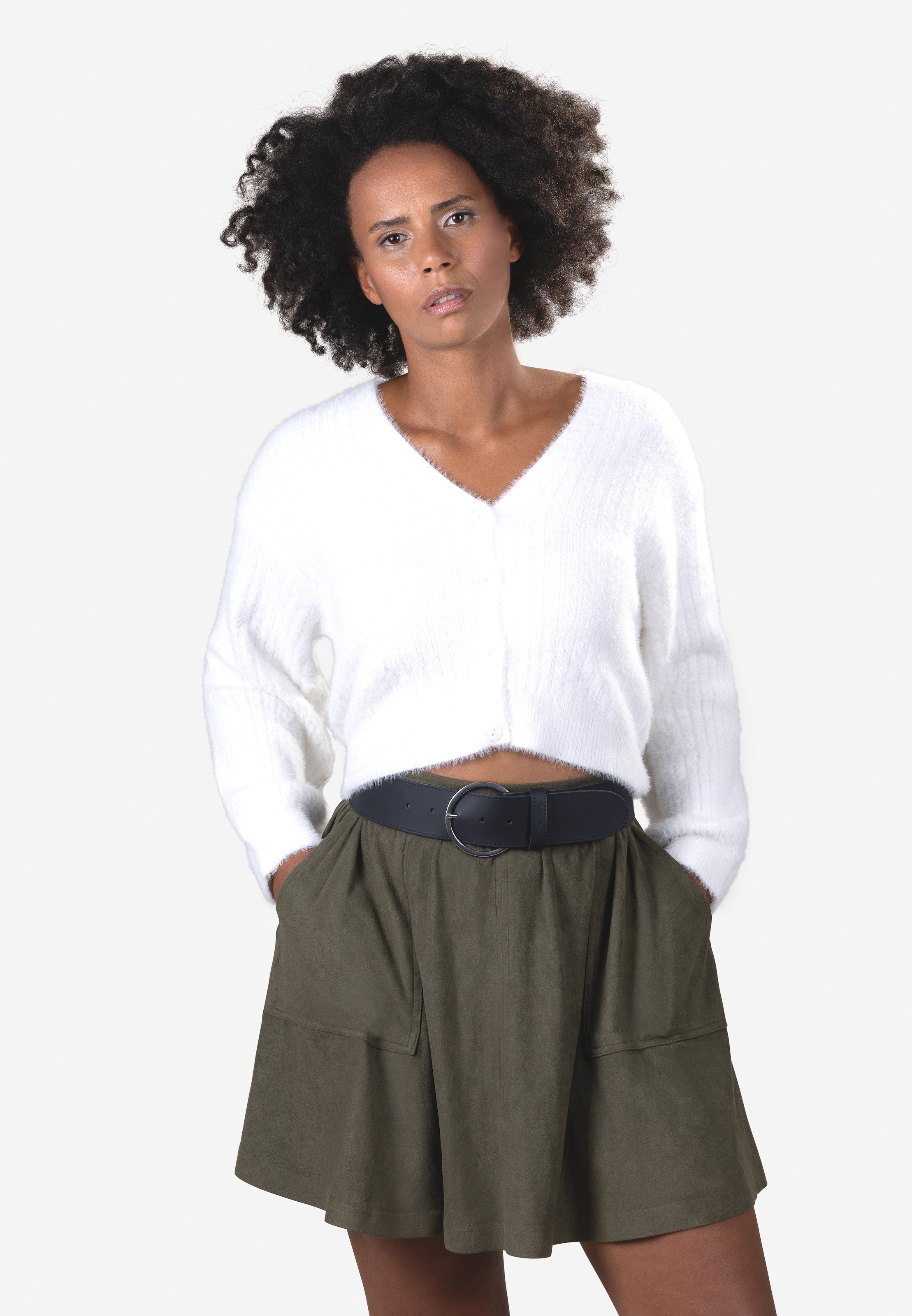 Tamaris Ledergürtel rund geschnitten für eine bessere Passform