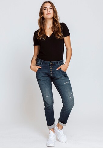 Zhrill Ankle-Jeans »AMY«, mit sichtbarer Knopfleiste kaufen