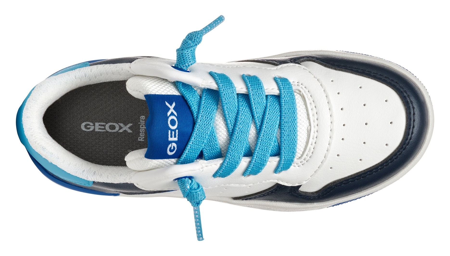 Geox Sneaker »J WASHIBA BOY«, Retro Sneaker, Schlupfschuh im Skater-Look